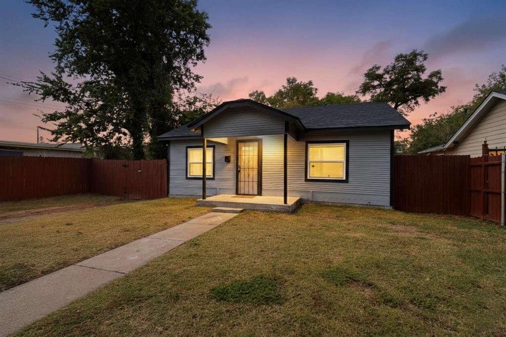 View of bungalow-style home