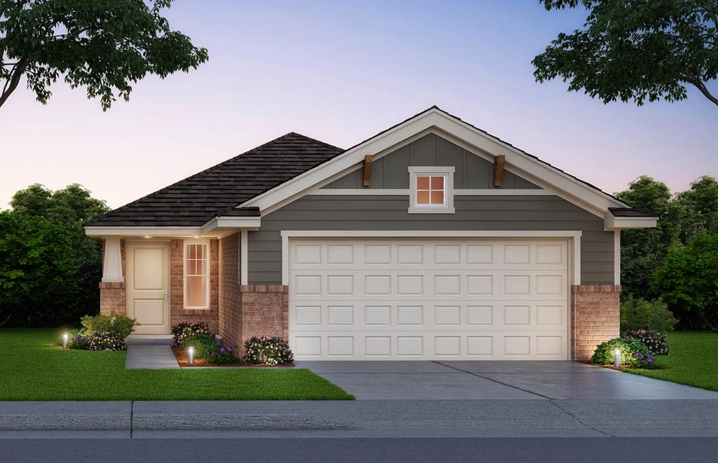 This home has such a great layout. Quality construction all the way
through, along with great attention to detail. Warm wood tile flows
throughout all of the main areas. The living and dining rooms are both
spacious, with lots of natural light. The kitchen features custom
cabinets, a very large island, quartz tops, beautiful backsplash,
stainless steel Samsung appliances, and more! The primary bedroom is large
and the primary bathroom comes with a floor to ceiling tiled shower you
will love! Lots of storage with a deep pantry, linen closet and coat
closet. Very energy efficient home. Come and see!