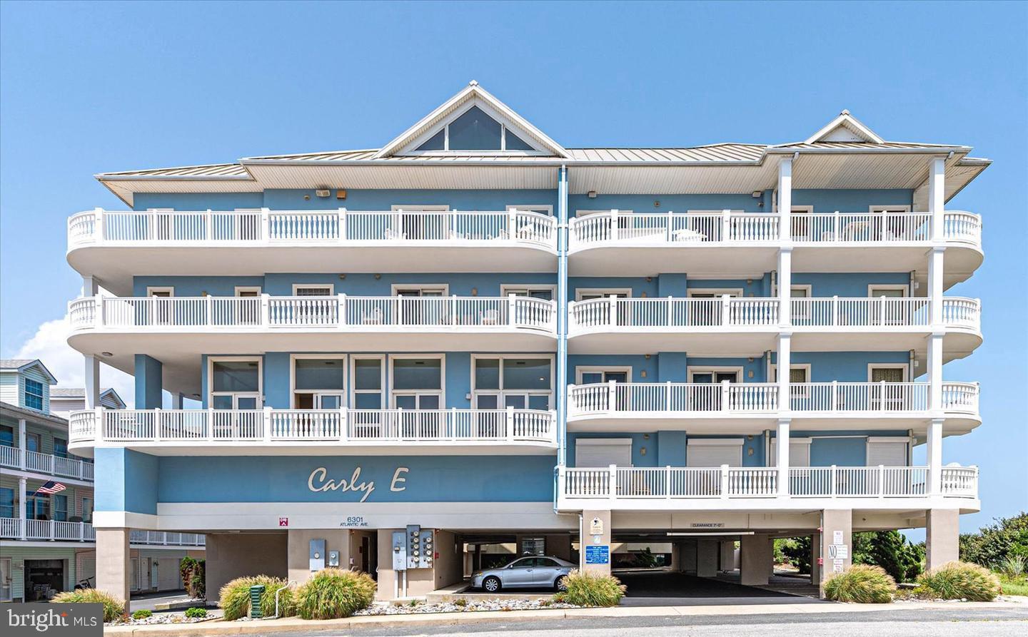 Luxury Oceanfront Living at The Carly ELooking for more than the traditional oceanfront condo? Welcome to The Carly E—an exclusive boutique residence on 63rd Street in Ocean City that defines sophistication and style. Perfectly positioned on a premium south-corner lot, this sought-after building offers sweeping panoramic views of the Atlantic.Enjoy secure covered parking, a private lobby with password-protected elevators, and a rare year-round amenity—an indoor pool. Built with exceptional attention to detail, The Carly E sets the standard for quality and design.Inside Unit 401, soaring cathedral ceilings and oversized balconies showcase the ocean at its best. Recent updates include a brand-new HVAC system (2025), new flooring throughout, custom lighting, fresh paint (including great room and oceanfront primary bedroom ceilings), new kitchen and bath countertops, and a stylish backsplash. The chef’s kitchen, top-tier appliances, and open floor plan make this condo perfect for both entertaining and everyday living.With its elegant finishes, expansive layout, and designer furnishings included, this residence offers effortless luxury from the moment you arrive. Additional perks include a private beach-storage locker and a location that’s second to none—just steps from the Route 90 Bridge and minutes from Ocean City’s best dining, shopping, and entertainment, including the iconic Fager’s Island.Don’t miss your chance to own at The Carly E, where upscale coastal living meets timeless elegance.