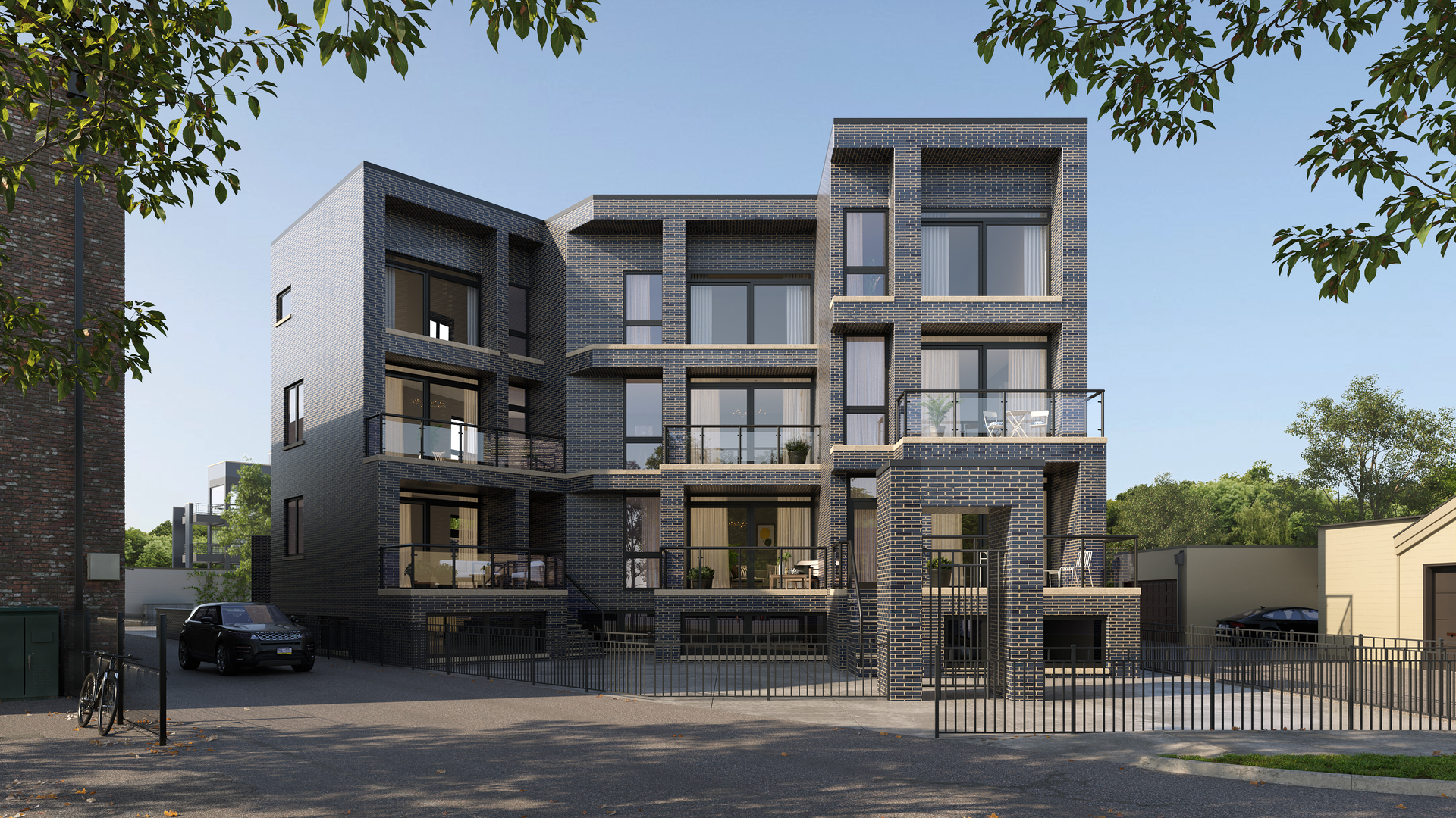 Gorgeous New Construction 3BR / 2.5BA Duplex Up with Massive Private Roof Deck in Wicker Park. Experience luxury living in this brand-new 3 bed, 2.5 bath duplex up featuring a massive private roof deck, high-end fixtures, and sophisticated finishes throughout. The main level offers an expansive open-concept living/dining area, anchored by a chef's kitchen with premium appliances, quartz countertops, custom cabinetry, and a large island-perfect for entertaining.    Upstairs, the primary suite features a walk-in closet and spa-like bath with double vanity, soaking tub, and walk-in shower. Two additional bedrooms, a second full bath, and laundry complete the upper level. Hardwood floors, designer lighting, and thoughtful design enhance the home's modern elegance.    Enjoy unmatched outdoor living on your oversized PRIVATE ROOF DECK --ideal for summer dining, lounging, and hosting-plus a balcony off the main level for added space.    Located in a great part of Wicker Park, moments away from award-winning restaurants, boutique shopping, vibrant nightlife, and easy transit access, this home offers the best of city living. One garage parking space is included in the price.  *Renderings and plans, etc. are for marketing purposes only; finishes/plans may change at the discretion of Seller. Buyer(s) and their representation to confirm all finishes prior to purchase.   Buyer's Broker must attend all showings/appointments.