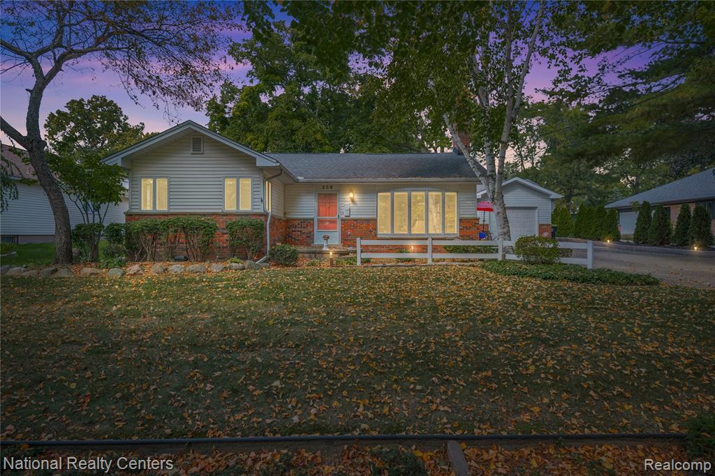 This home is full of charm, character, and potential.  This home is ready to live in today and ready to continue to shine tomorrow.  Original fireplaces, wood trim and architectural details give this home history you just can't replicate.  Step inside to find Anderson windows, gleaming hardwood floors, a cozy and inviting layout and timeless charm with modern convenience. The kitchen features stainless steel appliances (all included), granite counters, plenty of cabinetry, and easy access to the dining area. Two cozy fireplaces anchor the living spaces adding warmth and charm for gatherings and quiet nights at home.   The partially finished lower level adds additional flexibility for storage, hobbies, or recreation.  Situated on nearly a half-acre, the property offers a park-like rear yard.  The setting is as tranquil as it is private. - Ideal for those who crave nature with the ease of suburban living.  Directly across the street lies a rare combination of privacy and natural views year-round.  Award winning schools:  Amerman Elementary, Hillside Middle, Northville High.  Located just blocks from Downtown Northville, you’ll appreciate the close proximity to boutique shopping,  restaurants, coffee shops, seasonal community events, parks and easy freeway access make this home as convenient as it is charming.  City water and sewer.