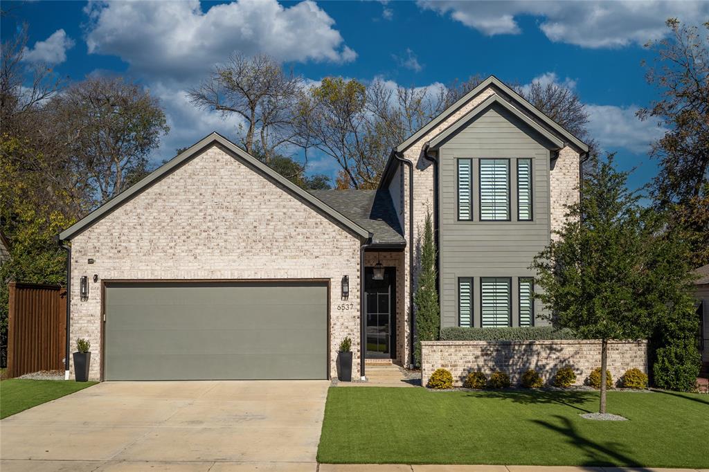 Sophisticated, spacious, and set on a rare 55×170 lot with a custom resort-style pool, this Fairmont Homes showpiece captures the essence of luxury Lakewood living. Perfectly positioned within walking distance to White Rock Lake and the SoPac Trail, this residence exemplifies modern luxury with a nod to classic architectural detail. Beyond the private courtyard, a dramatic steel entry opens to interiors defined by craftsmanship and sophistication—smooth walls, rich hardwoods, custom plantation shutters, and architectural beam accents. The designer kitchen impresses with custom inset cabinetry, Venetian plaster detailing, and integrated JennAir appliances, flowing seamlessly into a vaulted living room where a striking fireplace anchors the space and expansive RAM doors connect the indoors to an entertainer’s dream backyard. Step outside to your private resort retreat—complete with a new luxury pool, outdoor kitchen, full turf landscaping in front and back, and an 8-foot privacy fence. The spacious primary suite and study are conveniently located downstairs, with three bedrooms upstairs—each featuring generous walk-in closets and ensuite baths—plus a flex space that is currently used as a media room. Book your tour today to experience this thoughtfully designed, masterfully crafted home that defines elevated Lakewood living with sophistication, comfort, and style.