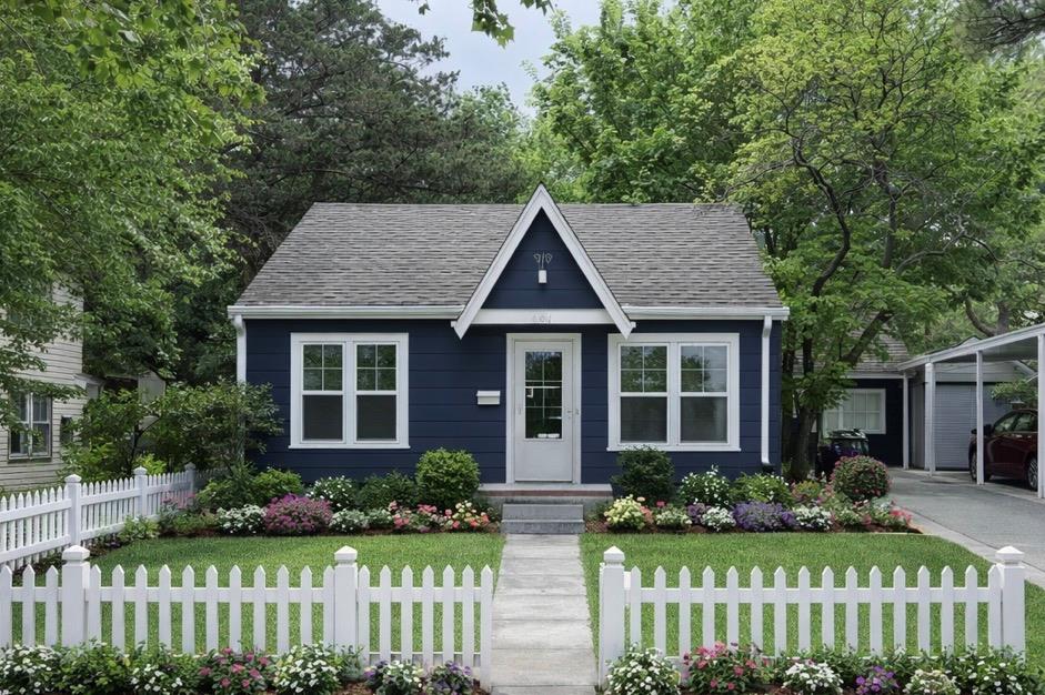 Currently under construction, this beautifully remodeled 3-bedroom, 2-bath bungalow is located in the heart of campus and offers the perfect blend of charm and modern updates. Buyers still have time to select colors and add their personal touch. Tucked away across from Lions Park, this light, bright, and inviting home features new cabinets, new appliances, fresh interior paint, and numerous designer finishes throughout. Exterior paint and professional landscaping are coming soon, adding even more curb appeal. Whether you're looking for a primary residence, game-day retreat, or campus hangout, this charming bungalow offers an exceptional opportunity in a highly desirable location.
