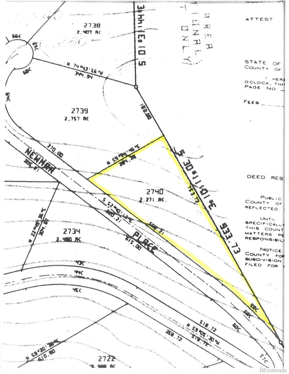 Lot 2740 Newman Place