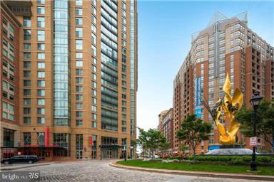 Amazing Water and City views from The Vue Condominium in Baltimore.Experience luxury living at "The Vue" in Inner Harbor East with this stunning 2-bedroom, 2-bathroom condo. The moment you step through the entryway, your gaze is immediately drawn past the warm wooden flooring toward the glass windows that provide a beautiful view of the City and the Harbor.  Natural light floods the living/dining room and bedrooms.  This home features a gourmet kitchen, granite countertops, hardwood floors, and elegant crown molding. Location & LifestyleDining & Nightlife: Just steps away from top-tier restaurants including Azumi and Loch Bar.Shopping & Essentials: Quick and easy access to John Hopkins University,  Whole Foods and  CVS are located right around the corner.Recreation: Enjoy jogging along the scenic harbor, or take advantage of The MAC Gym—featuring hot and cold-water pools and workout classes—located right next door,   Entertainment : A theatre is conveniently situated on the lower level and lots moreEasy access to Route 83 & 95. Come make the Vue your new home and watch the morning sailboats catch the wind and the ships glide across the water!