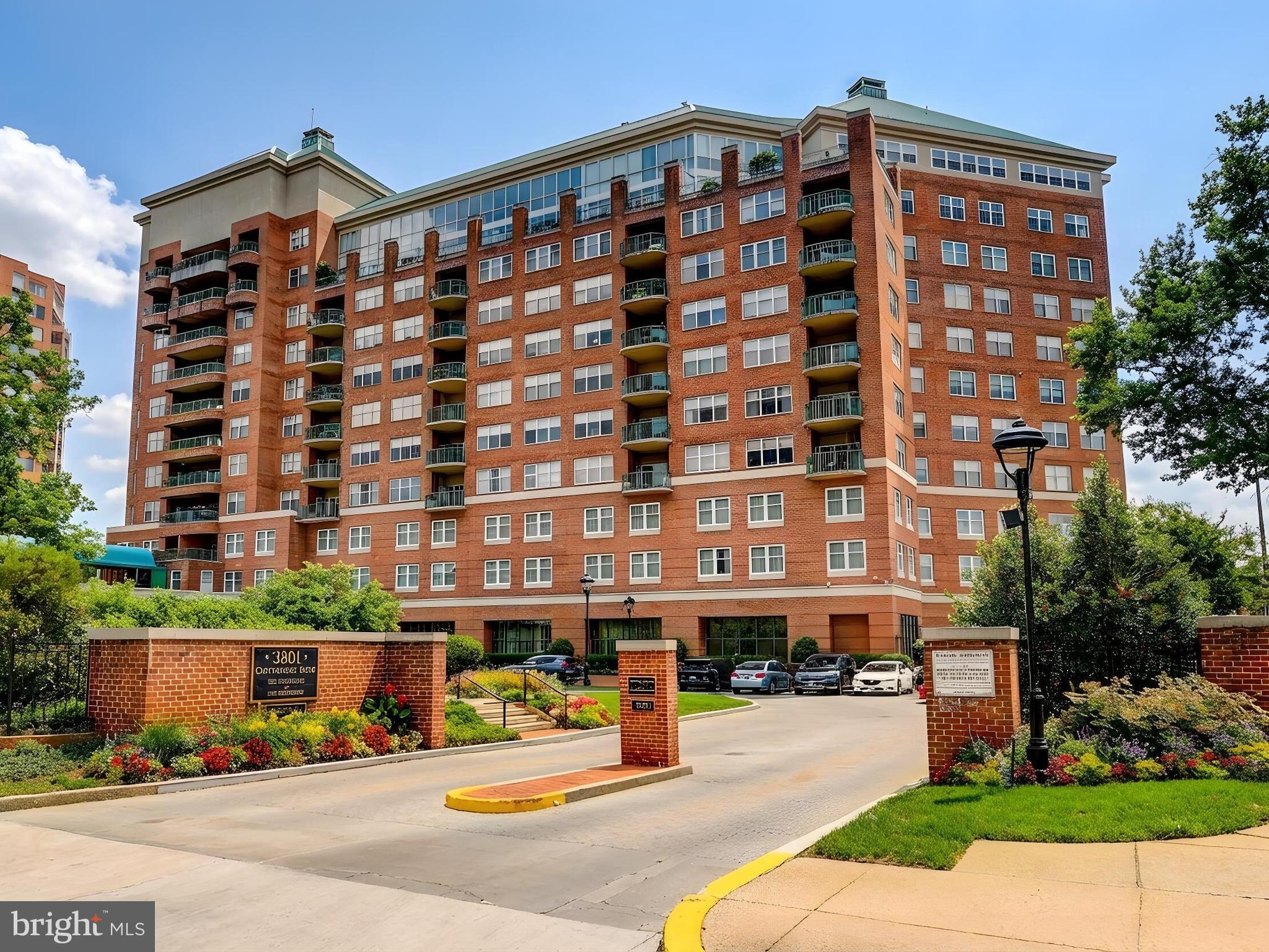 Pictures coming today, Rarely available 2 bedroom plus a Den, 2 full bathrooms with 1 half bathroom and views, views, views.  From your balcony and many inside rooms see  The City skyline and watch your favorite Hopkins teams with views of the Baseball field and Homewood field for football, lacrosse, soccer and field hockey, views from balcony, LR, kitchen and 2nd bedroom.   In addition, a large LR and dining area,  Den with built-ins, Primary bedroom with Primary bathroom, 2nd full bathroom, Kitchen with room for a table, washer dryer, 2 parking spots and extra storage in garage.  Full service building with doorman and reception. This over sized unit with views won't last long.