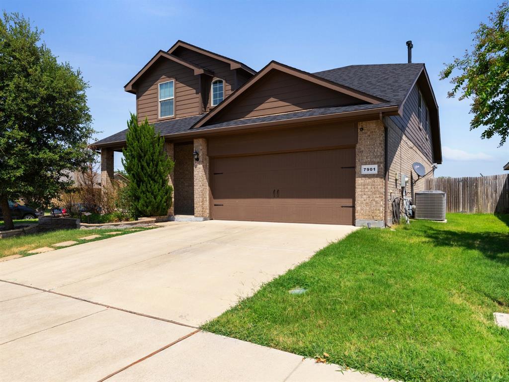 Welcome to 7901 Mosspark Lane—an exceptional 5-bedroom, 4-bathroom home situated on a spacious corner lot in one of Fort Worth’s most desirable and peaceful neighborhoods. Built in 2018 and meticulously maintained, this 2,631 sq ft property blends modern elegance with everyday comfort, offering a perfect opportunity for families looking for space, convenience, and lasting value.

Step into an open-concept floor plan with expansive living areas, high ceilings, and abundant natural light that enhances the home’s warmth and sophistication. The spacious kitchen is a true focal point, featuring granite countertops, ample cabinetry, and a large center island ideal for family gatherings or entertaining guests. Each bedroom offers generous space, and the layout provides flexibility for multigenerational living, guest accommodations, or a dedicated home office setup.

Recent upgrades include a brand-new roof replaced in 2025, giving future homeowners peace of mind. The large corner lot provides added privacy and curb appeal, while the backyard is perfect for outdoor relaxation, BBQs, or creating your dream garden retreat.

Located just minutes from top-rated public schools, convenient shopping centers, and key commuter routes, this home is nestled in a quiet, family-friendly neighborhood with pride of ownership throughout.

Don’t miss this rare opportunity—you can’t build a home like this today at this price point. Whether you're a growing family, a work-from-home professional, or simply looking for a turn-key home in a prime Fort Worth location, 7901 Mosspark Lane checks all the boxes.

Schedule your private tour today and see what makes this property truly stand out.