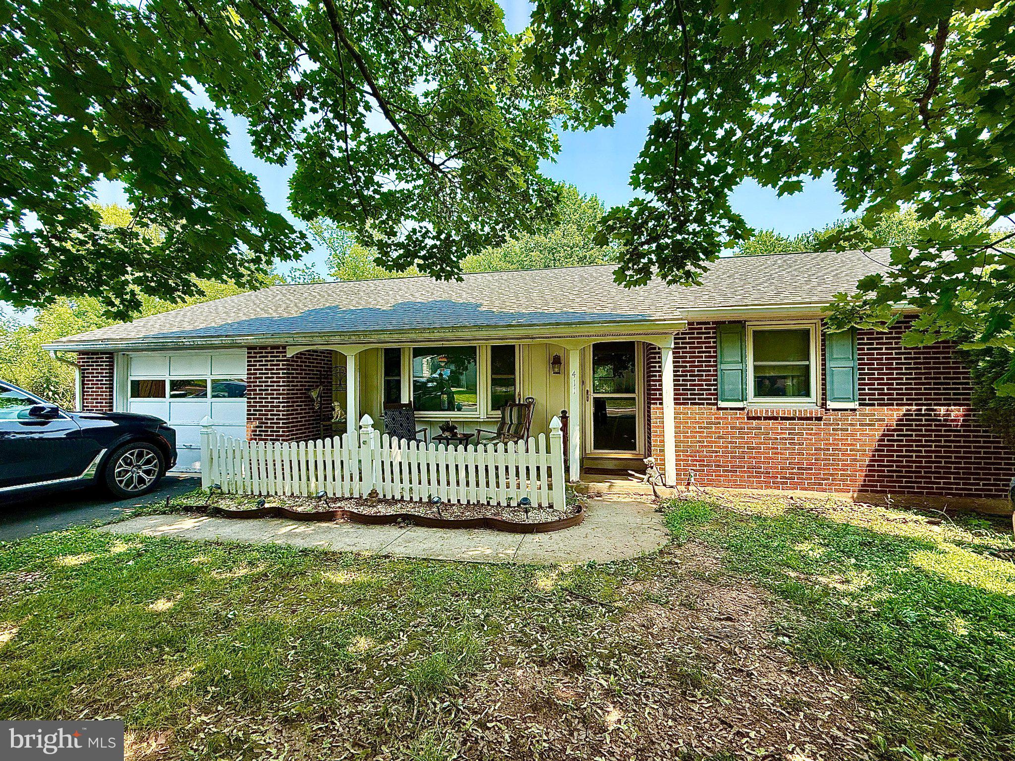 Coming soon! Boyertown ranch offering convenient one floor living. This single home is waiting for you to make it your own! Large covered front porch welcomes you inside to a large living room with bow window. The combination kitchen/dining area is perfect for cooking and entertaining. The kitchen has ample cabinetry and access to the deck for great view of the back yard. Main floor laundry and a half bath as well as access to the attached garage are here off of the kitchen as well. Down the hallway on the other side of the home you will find a full/hall bath with tile floor and three nice sized bedrooms. Looking for more space? This home features a full finished walk-out basement with bar area, seating area and bonus finished room that could serve as a 4th bedroom. There is also a gas/propane stove to supplement heat. Parking is a breeze in the driveway or the attached garage. The back yard is the perfect size and features a gazebo and shed to store your toys and lawn equipment. This home needs a little TLC to make it shine again, what a great way to gain instant equity in a desirable area!