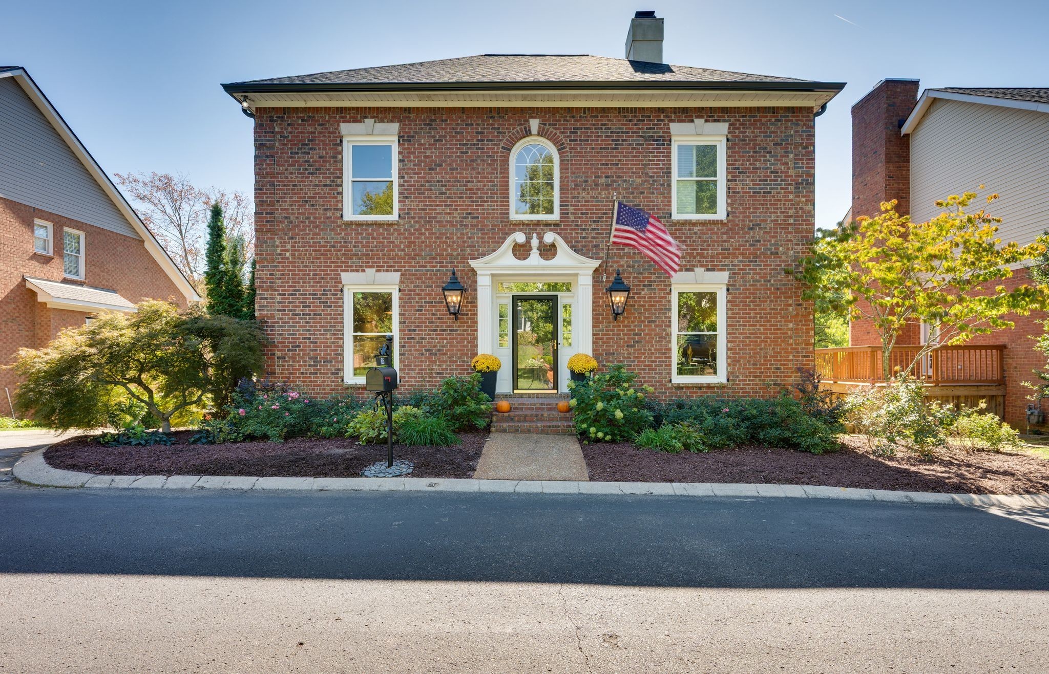 Must see this all brick Green Hills beauty in the unbeatable location of Burton Hills. The just renovated kitchen is to die for with Dacor appliances, custom lit cabinetry and loads of extras. Bathrooms are sleek and beautiful. Gorgeous wood floors and plantation shutters throughout. Custom closets and lighting.  Room to roam with 4 bedrooms, formal areas and open kitchen concept. Flex space in garage would make a great fitness room or wine cellar.  Spacious 3 car driveway. Private brick fenced in terrace and LOW maintenance yard is great for those on the go.  All big ticket items are less than 5 years old [AC, windows, Water heater].  New roof and gutters in 2025. 4th bedroom and full bath in basement is a great private area for inlaw, teen suite, or guests.