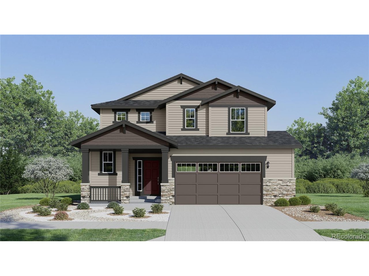 **Contact builder today about Special Financing for this home - terms and conditions apply.** Welcome to Timber Lark, a brand-new community in southeast Fort Collins offering modern homes and convenient access to shopping, dining, and everyday amenities. Residents enjoy neighborhood open spaces and a community playground, creating welcoming areas to relax and spend time outdoors. Timber Lark is also not located in a Metro District, helping homeowners avoid additional property taxes often associated with newer neighborhoods. Low monthly HOA dues cover common area maintenance, snow removal for neighborhood common spaces, and trash and recycling service. This thoughtfully designed two-story home features an open main level where the kitchen, dining nook, and great room connect seamlessly for everyday living and entertaining. The kitchen includes a large center island and pantry, offering generous prep space and storage. A welcoming front porch, powder bath, and practical entry from the garage add everyday functionality. Upstairs, the owner's suite provides a comfortable retreat with a spacious walk-in closet and private bath with dual sinks. Two additional bedrooms share a full bath, and the upstairs laundry room keeps daily routines simple and efficient. A 2-car garage with a 4' extension provides extra room for storage, tools, or outdoor gear, while the unfinished basement with 8' ceilings offers future potential for additional living space. Expected completion July 2026.