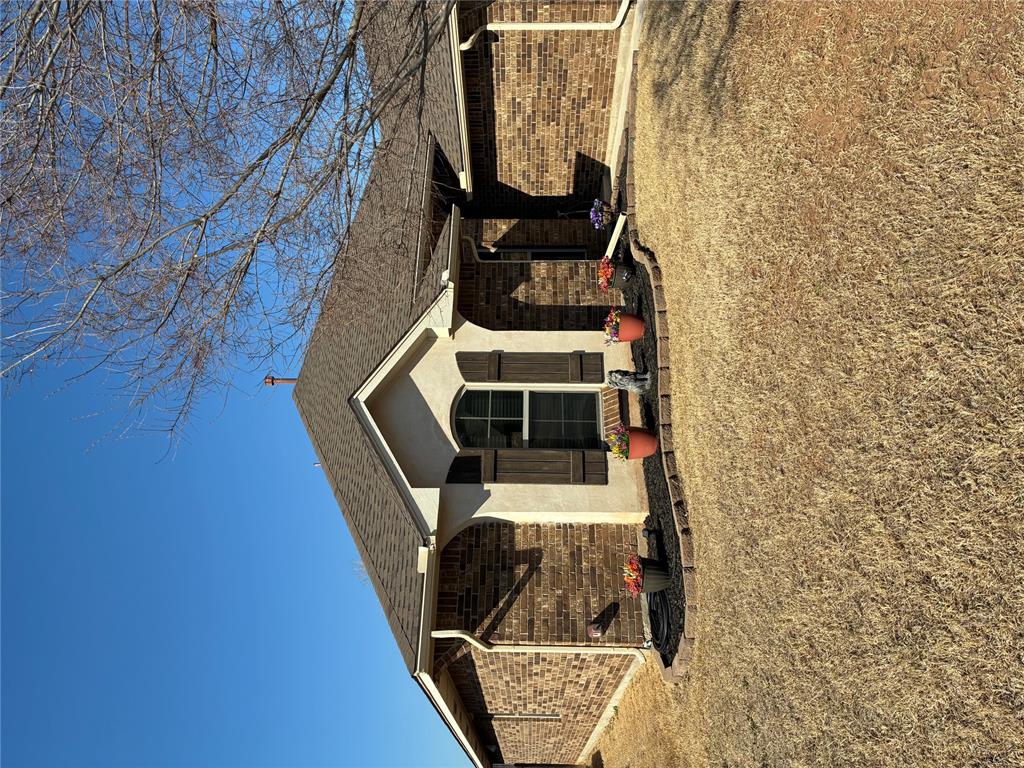 One Owner Home - Wow - A visit is highly recommended to appreciate this 3/4 bedroom home with 2 full bathrooms - 4th bedroom could be a study/office (It has a nice closet and is accessed just as you enter the front door) - Wood Look Engineered Flooring in the Entry, Living Area and more... High Ceilings throughout - Floorplan Design Maximized the 1647 SF and the Natural Light - Gorgeous Finishes on the Cabinetry that flow with the feel of the Home - Granite Countertops - Stainless Steel - Gas Stove in the Open Kitchen and you can Enjoy the Gas Fireplace which Lights with the simple touch of a wall switch - Primary Suite has Double Sinks set in the Granite Countertop, 2 Walk-In Closets, a Separate Shower with a Soaking Tub and lots of room for a King Bed and Furniture - Backyard is fully fenced and has a great blend of play and rest (Covered Patio and Secured Swings for the kids or relaxing hammock) -Served by the Moore Schools of Broadmoore ES, Highland East JHS, and Moore HS - Easy access to Interstate 35 - Security Features and Sound Components can stay with a solid offer - Come See for Yourself - Comfort, Class and Elegance are found in this Home...