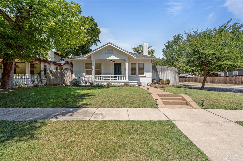 Nestled in the heart of Fort Worth’s sought-after Fairmount neighborhood, this charming 3-bedroom, 2-bath home blends historic character with thoughtful updates. Step inside to light-filled living spaces, freshly repainted interiors, and versatile rooms ready to adapt to your lifestyle. The inviting open kitchen offers a new sink, faucet, garbage disposal, and overlooks a spacious living room. The refurbished backyard deck is perfect for entertaining or quiet evenings outdoors. Modern comforts have been carefully added, including all-new HVAC ductwork with a second air intake (Aug 2023), updated ceiling vents, spray foam insulation in the crawl space (2024), and new gutters (2024), ensuring both energy efficiency and peace of mind. Additional updates such as new locks and door hardware, new double-pane windows in the primary bedroom, upgraded exterior flower beds, and a full exterior repaint (March 2025) bring both curb appeal and functionality. With Fort Worth ISD schools nearby and the vibrancy of Magnolia Avenue, shops, dining, parks, and the hospital district just around the corner, this home is a perfect mix of comfort and convenience. Move-in ready with a list of improvements already completed, it’s an ideal opportunity to own in one of the city’s most beloved historic districts.