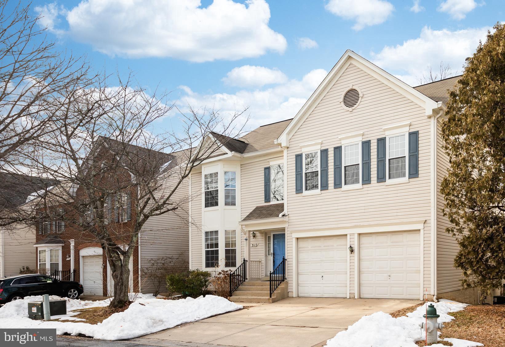 Welcome to this stunning Colonial home, beautifully situated in the sought-after Gateway Commons community in the heart of Gaithersburg. This spacious residence offers 5 bedrooms, 3.5 baths, and an attached two-car garage, blending sun-filled formal and casual living spaces ideal for modern living and entertaining. The main level features a dramatic entry foyer, private office, formal living and dining rooms, a family room with soaring ceilings and gas fireplace, and a chef’s kitchen with granite countertops, center island, and breakfast area, a half bathroom, plus a convenient main-level laundry room adjacent to the garage. Upstairs, the luxurious primary suite showcases vaulted ceilings, walk-in closets, and a garden bath, complemented by 3 generously sized secondary bedrooms with ample closet space and a full hall bath with abundant hallway storage; new carpet has been installed on the upper level. The finished and walk out lower level offers a spacious recreation room, an au pair or guest suite with full bath, a versatile bonus room ideal for a gym, office, or library, and extensive storage with potential for additional living space. Outdoor living is enhanced by a large deck, perfect for relaxing or entertaining. Ideally located just minutes from Old Towne Gaithersburg, Rio Washingtonian Center, Downtown Crown, Kentlands, parks, lakes, and scenic walking and biking trails, with easy access to Shady Grove Metro, MARC Train, bus routes, and major commuter highways including I-270, I-370, MD-200 (ICC), and MD-355. Within walking distance to schools, houses of worship, dining, and shopping, this home is in great condition and offers exceptional convenience and lifestyle.