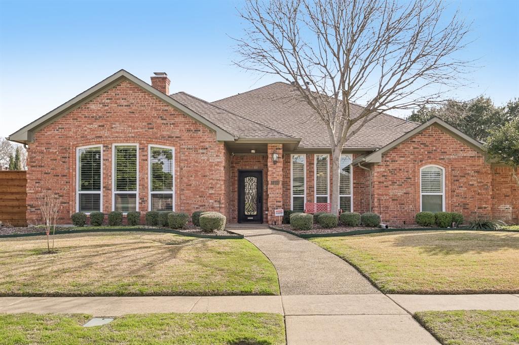 Tucked into an established neighborhood in the heart of Plano, 2400 Dunwick Drive is a place that instantly feels like home. Upon entering the house, you will immediately notice the high ceilings and abundance of natural light pouring through custom shutters. Thoughtfully designed with a wonderful, functional layout, the home flows effortlessly from room to room, creating the perfect balance of open-concept living and defined spaces. The kitchen serves as the heart of the home, equipped with modern finishes and generous prep and storage space. Two spacious living rooms are ideal for entertaining and gatherings while also offering comfortable spaces for relaxing and everyday living. Additionally, four large bedrooms and three modern bathrooms allow ample space to relax and retreat.Meticulously maintained and cared for, this home truly reflects pride of ownership throughout. Directly off the kitchen, you’ll step onto a beautiful, spacious covered patio and can easily take a dip in the stunning, sparkling swimming pool, resurfaced and fully upgraded in 2025 with all new pool equipment and pump, offering peace of mind and years of enjoyment ahead. In addition to the backyard oasis, the home also features a side yard complete with an additional covered patio, providing even more versatile outdoor living space. Storing pool toys or any other items will not be a problem. This home also features an oversized two car garage, two attics, and a large utility room with a sink.Additional highlights include energy-efficient windows (2024), HVAC (2020), water heater (2019), and a backflow shutoff for irrigation (2022). Located less than fifteen minutes from the premier shopping and dining destination of Legacy West, this home offers a prime location while maintaining a welcoming community setting.