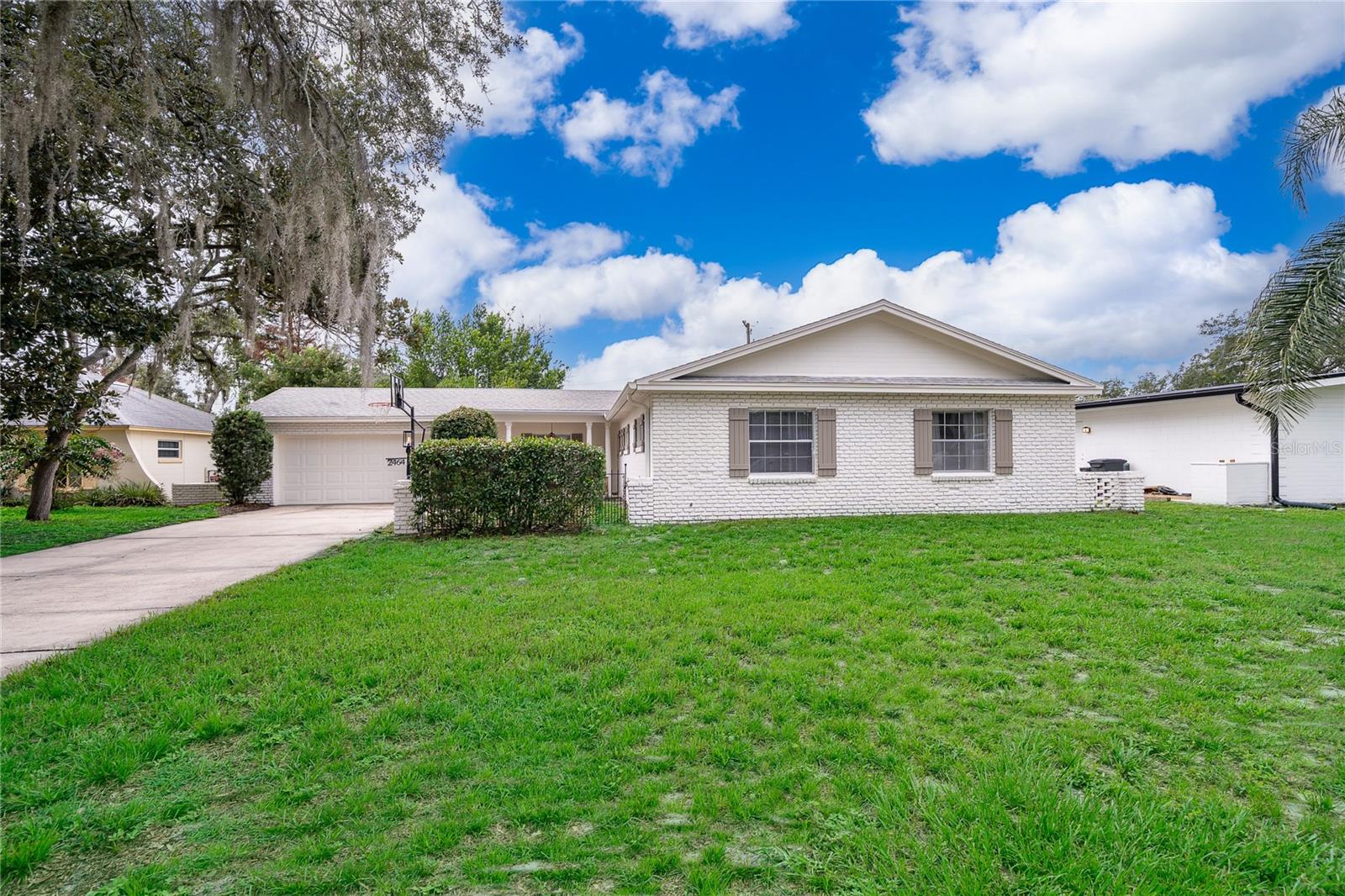 WELCOME HOME to 2464 Hunterfield Rd in English Estates! If you've been searching for a home with space, style, and an inviting layout, you've found it. This beautifully maintained 4-bedroom, 2-bath home offers the perfect blend of comfort and functionality in one of Maitland's most desirable neighborhoods.From the moment you walk in, you'll appreciate the light and bright interior, complemented by TIMELESS TERRAZZO and luxury vinyl flooring throughout. The open floor plan creates a seamless flow from the NEWLY RENOVATED KITCHEN to the spacious family room, making it the perfect place to gather with family and friends or entertain guests.Need room for everyone? You'll love the separate living, dining, and family rooms, giving you plenty of flexible space for relaxing, hosting holidays, or creating the perfect home office or playroom. On cooler Florida evenings, cozy up around the WOOD-BURNING FIREPLACE and enjoy the warmth and charm it brings to the home.French doors open to a spacious SCREENED PORCH, creating an ideal indoor-outdoor living experience. Step outside to the LARGE FENCED BACKYARD, where there's plenty of room for kids, pets, gardening, or even adding your dream pool.Additional features include a 2-CAR GARAGE, large FENCED YARD, ceiling fans in all bedrooms and much more. Home RECENTLY REPLUMBED and with the right offer Sellers willing to replace the roof and septic so your worries of big ticket items repairs goes away. Located in a wonderful Maitland neighborhood and zoned for highly sought-after Seminole County Schools, this home offers not only beautiful living spaces but also an exceptional location close to shopping, dining, parks, and major roadways. This is MORE than just a house... it's a place you'll love coming home to. Schedule your private showing today and see why this could be the perfect place to call home!