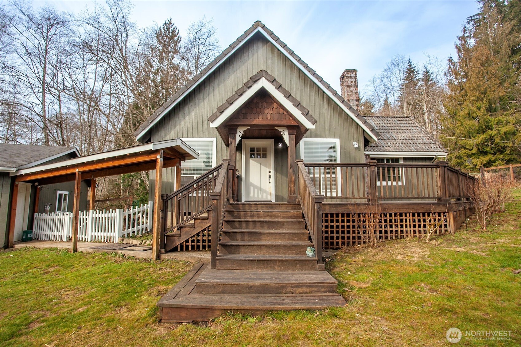 Relocation out of state; this one is priced to sell.Nearly 7 fully fenced, level acres, exceptional Morton property blends comfort, versatility, and income-potential in a rural setting with excellent Highway 12 exposure.RV hookup and dump for yourself or your guests! The home features a 50-year roof, fresh interior paint, hardwood floors, and a primary suite on the main level. The kitchen is both functional and inviting with a farm sink, stainless steel appliances (all included), and thoughtful flow for everyday living or entertaining.For those who need space to work, create, or store, the oversized 4-car garage offers exceptional depth, a built-in workbench, and additional covered outdoor parking. A standout feature is the 1,400sqft former rock shop;hardwood floors, sleeping area, bathroom, kitchen space;ideal for a studio, workshop, or future business use. The adjacent commercial-use structures are plumbed for two additional toilets, providing flexibility for a home-based enterprise or expansion.The land is fully set up for a country lifestyle:Over $30,000 in quality fencing/gates. Two ready-to-use pastures for easy livestock or horse rotation.Chicken area—with potential for egg sales and farm tax deferral.Fire pit for relaxing evenings.Peaceful wooded area with a shallow seasonal creek, perfect for exploring safely (see video)  This is a rare, versatile property offering residential comfort, agricultural use, and commercial visibilityall in one beautiful setting.