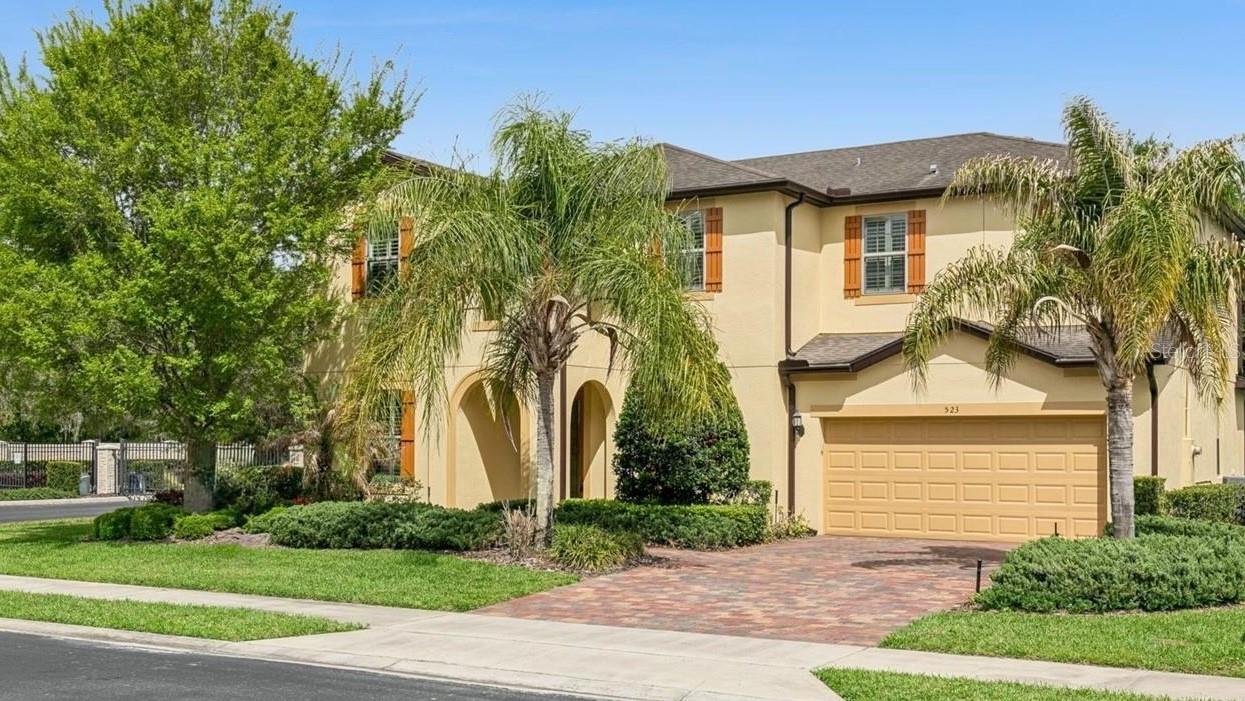 One or more photo(s) has been virtually staged. BEST VALUE in Crystal Reserve | MOVE-IN READY & JUST REPAINTED! SELLER WILLING TO OFFER CREDIT TOWARD INTEREST RATE BUY-DOWN OR CLOSING COSTS!Opportunities like this in Crystal Reserve don’t come up often—especially at this price point!Recently repainted and truly move-in ready, this 2016-built home is now offered at a compelling value compared to recent neighborhood sales.This light-filled 5-bedroom, 3.5-bath home with a dedicated office features an open-concept layout, soaring ceilings, and a desirable corner-lot setting. Large windows with plantation shutters bring in abundant natural light, creating a bright and inviting space ideal for both everyday living and entertaining.The kitchen is the centerpiece of the home, offering modern finishes, ample cabinetry, a custom coffee bar,  and a large island that flows seamlessly into the main living area. Enjoy a secluded bedroom and bathroom on the first floor, ideal for guests, including a private entrance to the lanai. Step outside to the extended screened lanai overlooking a lush backyard—perfect for relaxing or hosting year-round.Upstairs, the spacious primary suite provides a private retreat, while custom closet systems throughout add both function and style. A versatile loft offers flexible living space for a media room, home office, or play area. All additional bedrooms are generously sized.Additional highlights include a custom coffee and wine bar and garage slat wall system for added organization.With only 16 homes in Crystal Reserve and no other active listings, this is a rare chance to secure a home in this low-traffic, boutique community. Conveniently located near shopping, dining, and major highways.Priced to sell and ready for immediate enjoyment—newer construction without the wait. Schedule your showing today!