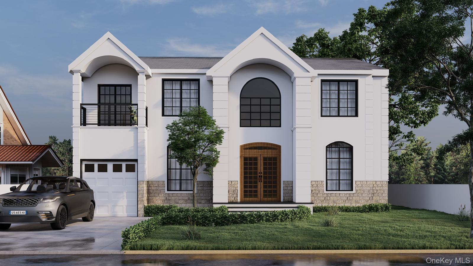 Welcome to 28 Eve Lane, Levittown — a brand new Center Hall Colonial offering an impressive 3,600 sq ft of living space, crafted to perfection for those who demand both elegance and comfort. Designed with a modern open-concept flow and timeless architectural details, this 5 bedroom, 4.5 bath residence stands as a true showpiece of luxury on Long Island. From the moment you step inside, you’re greeted by 9-foot ceilings on both the first floor and the full basement, creating an airy, grand feel throughout. The main level is highlighted by coffered ceilings in the living and dining rooms, a seamless open floor plan, and the convenience of a private parent suite with full bath, ideal for multi-generational living or extended guest stays. A sophisticated powder room adds an elegant touch for visitors. At the heart of the home is a designer Century kitchen, appointed with high-end granite countertops, custom cabinetry, and a chef’s layout that flows effortlessly into the entertaining spaces. Everywhere you look, meticulous craftsmanship is on display — Italian marble tile accents, gleaming hardwood floors, and flawless transitions that strike the perfect balance between contemporary luxury and timeless charm. The second floor reveals an epic master suite, complete with spa-like bath and walk-in closet, alongside a junior suite that rivals the primary in both size and finish. Step out to the second-floor balcony, an ideal place to enjoy morning coffee or unwind at sunset. Each additional bedroom offers generous proportions, natural light, and designer touches. The full basement with outside entrance provides endless possibilities — a home theater, gym, or recreational retreat — all supported by the home’s solid foundation and modern build. Energy-efficient Pella windows with a lifetime warranty ensure lasting quality and peace of mind. This home is not just move-in ready — it’s built to impress, offering a rare combination of space, luxury, and craftsmanship in one of Long Island’s most sought-after communities. Whether hosting lavish gatherings or enjoying quiet evenings at home, 28 Eve Lane is the ultimate expression of modern suburban living. To be completed in 60 days or less, still time to customize.