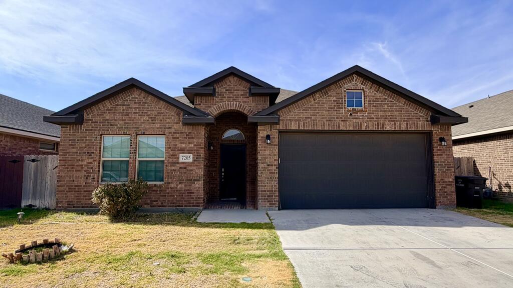 Built in 2021, this 3-bedroom, 2-bathroom home offers a desirable open-concept layout with a spacious living, dining, and large kitchen area! Sequestered Master! The backyard is designed for low-maintenance living with artificial turf, a pergola, and an added concrete slab—perfect for relaxing or entertaining. Schedule your showing today!
