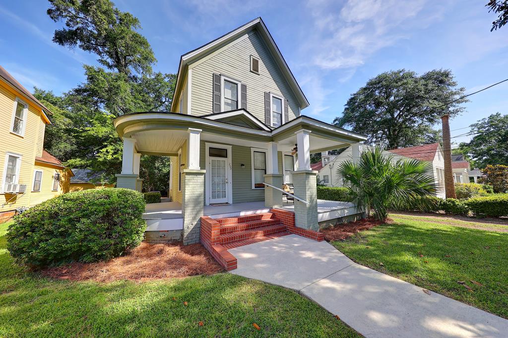 Explore this exceptional two-story investment opportunity located on a charming historic side street in downtown Thomasville, complete with stunning views of the iconic Big Oak tree. Spanning .17 of an acre and 2,200 sq. ft., this versatile property features four bedrooms, two kitchens, and two laundry rooms, with separate entrances for the upstairs and downstairs units, making it perfect for generating rental income. The first floor boasts original refinished wood floors and high ceilings that enhance the spacious feel, the house was updated in 2014, the roof was updated in the past year. With a prime location just steps away from local shops and restaurants, this is a unique chance to invest in a property that offers both income potential and timeless elegance! Alternatively, it could be easily converted back into a single-family dwellings with minor changes. Lots of options to choose from, so come take a look today.