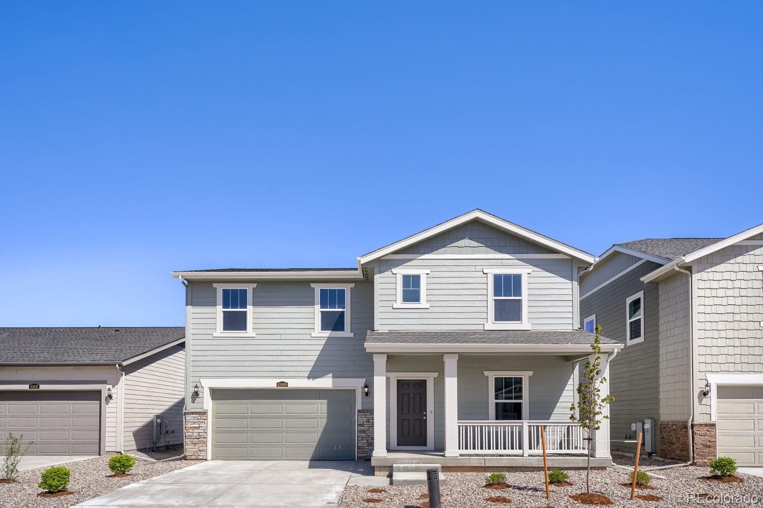 Available with rates as low as 3.5% when using builder’s preferred lender – terms and conditions apply – ask for details****Contact builder today about Special Financing for this home – terms and conditions applyAvailable NOW! Feel right at home in this beautiful Haven 2-story floorplan located in Muegge Farms featuring 4 beds (3 upper / 1 main), 3 baths, great room, kitchen, loft and 2 car garage. Beautiful upgrades and finishes throughout including luxury vinyl plank flooring, stainless steel appliances and more. The builder provides the latest in energy efficiency and state of the art technology with several fabulous floor plans to choose from. What some builders consider high-end upgrades, this builder makes a standard inclusion. Muegge Farms offers single family homes for every lifestyle. Close to dining, shopping, entertainment and other amenities. Come see what you have been missing today! Welcome home! Association information provided is for the metro district.