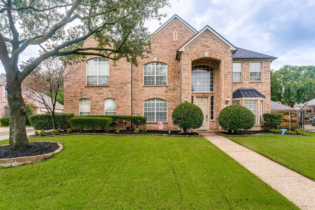 Welcome to this stunning 4-bedroom, 3.5-bath home in the highly sought-after Longwood Estates at Ross Downs. From the moment you step inside, you'll be welcomed by an impressive entry featuring elegant architectural columns, beautiful wood floors, plantation shutters, and abundant natural light streaming through bay windows. The formal living and dining rooms provide timeless elegance and the perfect setting for entertaining.The gourmet kitchen is designed for both everyday living and hosting guests, offering a large cooktop island, granite countertops, a built-in wine cooler, abundant cabinetry, and a spacious breakfast area. The open layout flows seamlessly into the inviting family room, creating comfortable living spaces throughout.The private primary suite is a true retreat with a generous sitting area, while the spa-inspired ensuite bath features a luxurious jetted tub, two-head walk-in shower, custom cabinetry, and granite countertops. Three additional bedrooms and 3.5 baths provide plenty of room for family and guests.Step outside to your own backyard oasis featuring a sparkling pool, safely enclosed by an elegant wrought-iron fence, and a spacious outdoor living area perfect for relaxing or entertaining. The beautifully landscaped yard, private electric gate, and mature trees enhance the home's curb appeal and privacy. Additional highlights include a 1.5-year-old roof and no HOA.