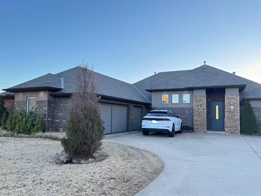 Stunning modern home in Edmond, featuring a spacious open-concept design and upscale finishes throughout. The expansive living area showcases sleek tile flooring, contemporary fireplace, and abundant natural light—perfect for both relaxing and entertaining.The chef’s kitchen is a true highlight, offering a large center island with seating, quartz countertops, stainless steel appliances, custom cabinetry, and stylish pendant lighting. A built-in dining nook adds both function and charm for everyday meals or hosting guests.The private primary suite provides a peaceful retreat with a well-appointed en-suite bath and generous closet space. Additional bedrooms are versatile and ideal for family, guests, or a home office.Enjoy outdoor living in the fully fenced backyard, perfect for gatherings or quiet evenings. Conveniently located near shopping, dining, parks, and major highways, this home offers the perfect blend of modern style, comfort, and prime Edmond location.Schedule your private showing today!