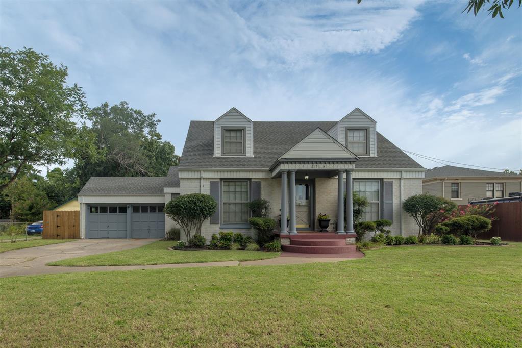 Perfectly positioned just two houses in from Miller Boulevard on a wide, tree-canopied street with sidewalks, 2715 NW 13th blends timeless architecture with thoughtful modern updates—ideal for those who appreciate charm with substance. Set on an oversized lot, the home’s crisp gray exterior, stately dormers, & deep covered porch give it incredible curb appeal. Inside, you'll find 4 spacious bedrooms plus an additional 176-square-foot sunroom, fully insulated and equipped with its own heating and cooling unit for year-round enjoyment. The interior features original hardwood floors that have been beautifully restored and stretch throughout most of the home. Natural light pours in highlighting clean lines, updated texture and paint, and a neutral palette. The living spaces flow effortlessly, from a cozy sunlit living room to a fully remodeled kitchen where original pine floors have been restored beneath a modern layout featuring a new stainless steel gas stove & dishwasher. The spacious downstairs primary bedroom offering a rare surprise—large closets & windows on multiple sides, giving it a bright, airy retreat feel. Upstairs, two additional bedrooms are each equipped with their own mini-split HVAC systems (installed in 2024) for personalized comfort. Both bathrooms have been remodeled, the upstairs most recently in 2025. Additional upgrades include a new HVAC system in 2022 (over $10K invested, receipts available), a new electrical panel in 2025, a brand new retractable-screen storm door, & a recently inspected roof in great condition. One of the most coveted features is the attached 2-car garage—a rare find in Miller. The backyard offers privacy & potential, bordered by a newer wood fence & lush landscaping.
This home has been lovingly stewarded by just three families since 1940. With its architectural integrity, thoughtful updates, & prime location in the OKC Urban Core, this is a rare opportunity to own a piece of history—refreshed and ready for modern life.