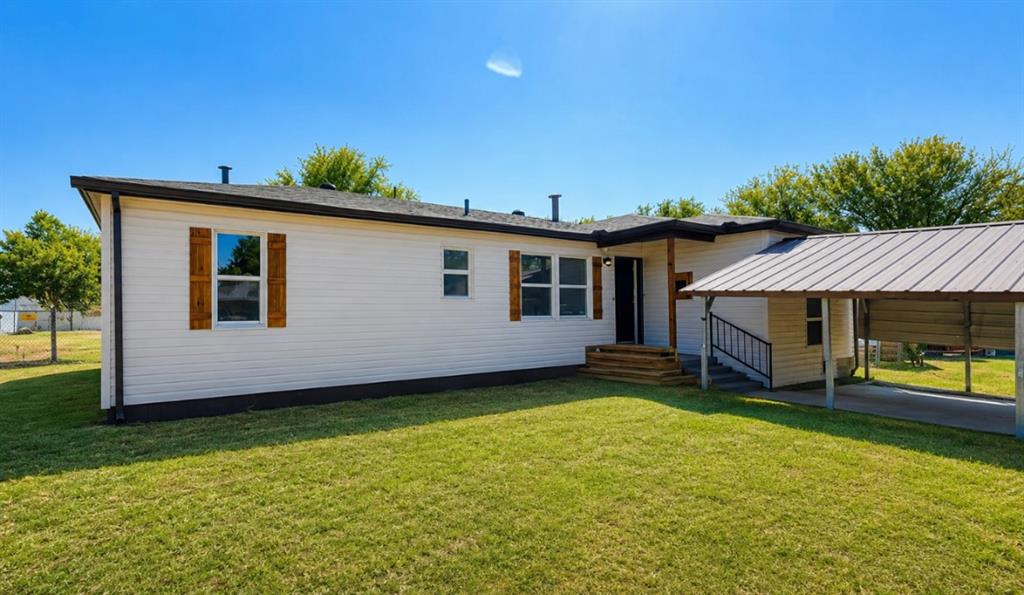 This beautifully updated 4-bedroom home sits on a spacious corner lot, offering extra yard space, added privacy, and standout curb appeal. Inside, the home features fresh paint, updated flooring, modern fixtures, and refreshed finishes throughout, giving every room a clean, contemporary feel.The layout is bright and functional, with generous living spaces, an updated kitchen, and comfortable bedrooms that work well for families, guests, or a home office setup. The exterior updates and corner-lot placement make this home pop from the street—truly a move-in-ready property with style.Located in a convenient Midwest City area, you’re just minutes from shopping, dining, local parks, Tinker Air Force Base, and quick highway access to I-40 and 1-44, making daily commutes and weekend plans easy.Set your showing today!