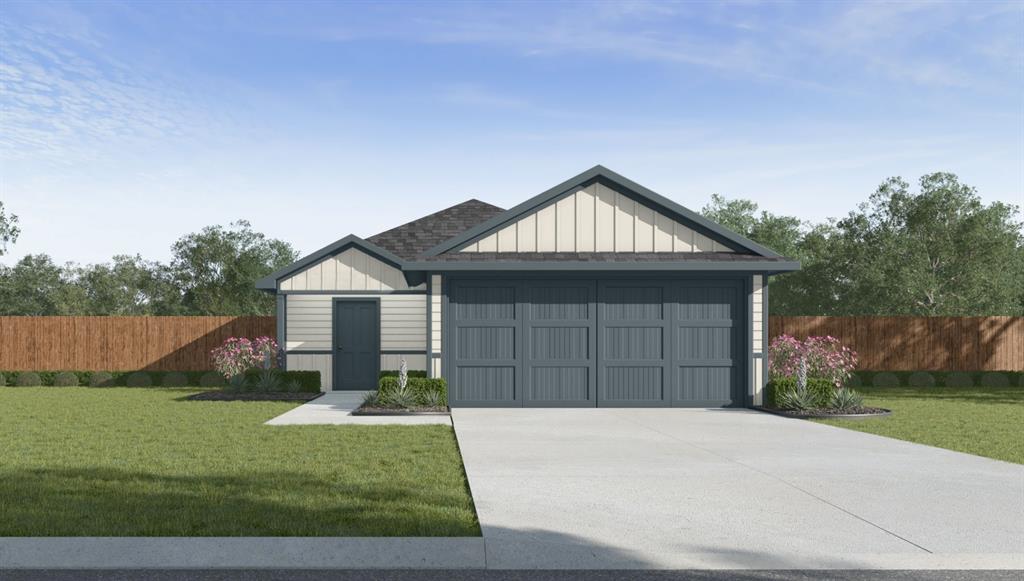 Estero — 4 bed | 2 bath | 1572 sq ftDiscover the Estero plan, one of our new homes in Buffalo Farms in Oklahoma City. With 4 bedrooms, 2 bathrooms, and 1572 square feet, this home offers space and comfort. Secondary bedrooms are thoughtfully placed near the entry, leading you into the open-concept living spaces. The kitchen features 30” upper kitchen cabinets, soft-close cabinetry, chrome knob hardware, and stunning white quartz countertops on the front kitchen island, creating a clean, modern finish that elevates the space. At the back, the primary suite provides privacy with an adjoining bath and a generous walk-in closet. This home includes our Home Is Connected® smart home package — featuring a camera doorbell, control panel, Kwikset® keypad lock, and smart switches. . It also comes with a fully sodded front and back yard. This design blends function and style, making it perfect for families searching for new homes in Oklahoma City.