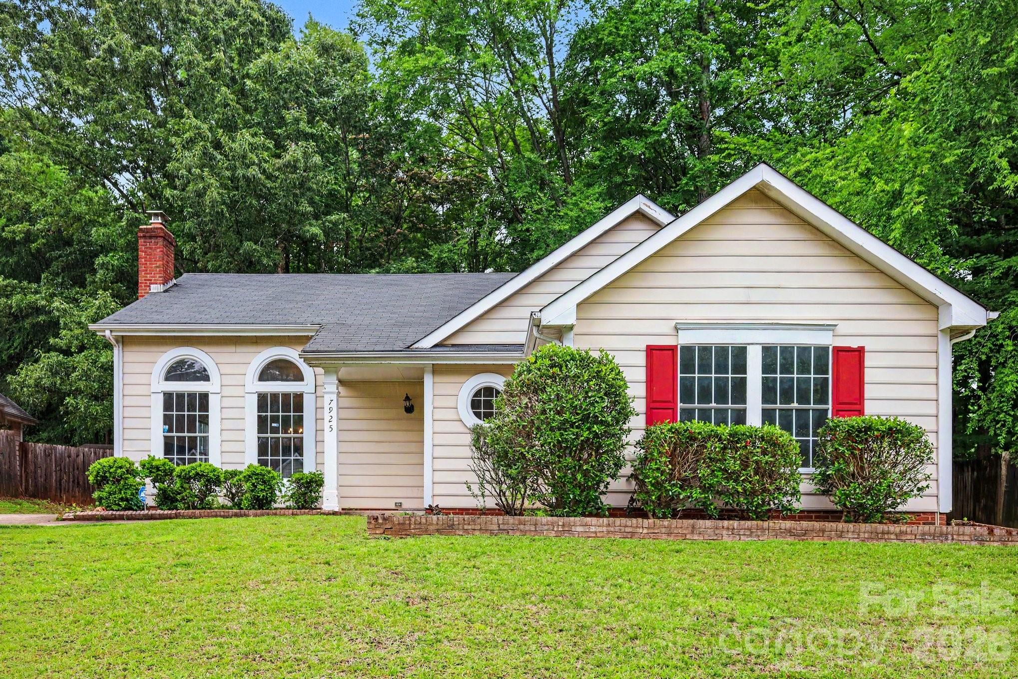 Welcome to this 3-bedroom ranch home in Charlotte, NC, offering a spacious and functional floorplan with plenty of room to make it your own. Large windows throughout the home fill the living spaces with natural light, creating a bright and inviting atmosphere. The generous layout provides comfortable living and entertaining options, while the expansive yard offers endless possibilities for outdoor enjoyment, gardening, recreation, or future landscaping improvements. Conveniently located near shopping, dining, and major roadways, this property combines the ease of one-level living with the opportunity to add your personal touch and enhance its outdoor appeal. Don't miss this chance to create the home you've been looking for!
