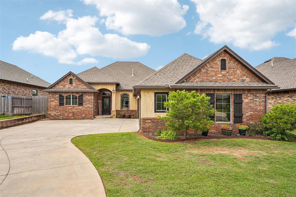 Thoughtfully designed for everyday living, this well-maintained home offers 3 bedrooms, 2 bathrooms, a dedicated office, and a spacious 3-car garage. Built in 2015, the open-concept layout provides a comfortable flow between the living, dining, and kitchen areas, highlighted by beautiful woodwork and quality cabinetry throughout. The private primary suite offers a quiet place to unwind, while two additional bedrooms provide flexibility for family, guests, or hobbies. A dedicated office creates the perfect space for working from home, managing daily tasks, or pursuing personal interests. Backing to a peaceful greenbelt with no direct backyard neighbors, this home offers added privacy and a serene setting to enjoy. As an added bonus, you'll have a front-row seat to Buck Thomas Park's Fourth of July fireworks display, all from the comfort of your own backyard! Conveniently located near shopping, dining, and major commuter routes, you'll appreciate the balance of quiet surroundings and easy access to everyday amenities.