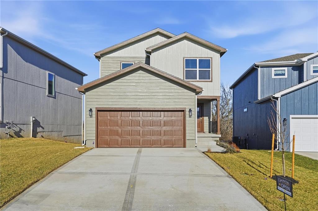 Looking for that attainably priced walkout 2-story on a cul-de-sac and backing to a golf course?  Look no further than this Lily 2-story plan in the resort-style community of Creekmoor!  The main level boasts an open floor plan, perfect for entertaining with a well-designed layout seamlessly connecting the living, dining, and kitchen areas to create a spacious and inviting atmosphere. Upstairs you'll find all three bedrooms, including the generously-sized primary bedroom, along with a convenient central laundry. This thoughtful design ensures that privacy and functionality are seamlessly combined. The full unfinished lower level presents endless possibilities to create your dream space or use for extra storage.  Discover the essence of upscale living in this coveted, master-planned community.   With Lake Creekmoor spanning 108 acres and the Championship Golf Course boasting 18 captivating holes that through picturesque ridges and valleys, Creekmoor offers a lifestyle unlike any other. The newly renovated and expanded clubhouse is the heart of our community, providing a hub for relaxation, recreation, and socializing. Indulge in casual dining at Tavern on the Moor, sip on your favorite beverages at the bar, or revel in the breathtaking views from the expansive covered outdoor patio. Whether it's a laid-back happy hour, an intimate dinner date, or a lively gathering with friends, you need go no further than this oasis just up the road.  Our clubhouse is also home to a pro shop for all your golfing needs, a state-of-the-art 24-hour fitness center, two sparkling swimming pools, and versatile sport courts ensuring there's always something to engage and entertain you.