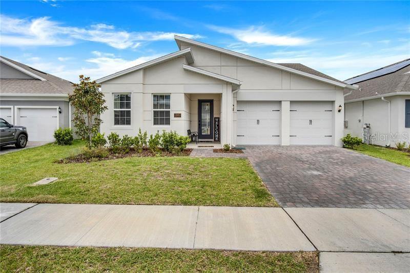 This property qualifies for a closing cost credit of up to $10,000 through the seller's preferred lender. Live in luxury in a beautifully designed home located in one of Lake Nona's most desirable communities: Summerdale Park!
This stunning, energy-efficient residence features 4 bedrooms, 3 bathrooms, and a two-car front garage. It is located in a reserve area, offering increased privacy and a tranquil atmosphere. It features high-quality finishes and a contemporary urban design with quartz accents throughout.
Upon entering, you'll be greeted by a stately facade, high ceilings, abundant natural light, and luxury vinyl flooring that seamlessly integrates the kitchen, dining room, and living room into an open concept, ideal for family or social gatherings.
The gourmet-style kitchen, located at the heart of the home, is a chef's dream, featuring 42-inch cabinetry, high-end stainless steel appliances, and a spacious quartz island.
The master suite features a large walk-in closet and a spa-like bathroom, equipped with a double-sink vanity, a glass-enclosed shower, and a custom closet. Additional bedrooms also is generous spaces and large closets for the convenience of family and guests.
Enjoy outdoor living on the extended covered patio, which includes a built-in grill, a firepit, and a wine cellar, perfect for cookouts, relaxing evenings, or weekend barbecues year-round.
A dedicated laundry area, equipped with a washer and dryer, adds further convenience.
Summerdale Park residents enjoy exclusive resort-style amenities, including a lakeside pool, clubhouse, playground, picnic pavilion, community garden, and fiber-optic internet, ideal for remote work and entertaining.
Located just minutes from Lake Nona's shopping, dining, and entertainment options, highly rated schools, Medical City, and Orlando International Airport, and with easy access to major freeways, this home offers the perfect balance of luxury, convenience, and community living.
This property is currently rented until January 31, 2026, making it an excellent opportunity for investors looking to generate income from day one.

Don't miss out on this incredible opportunity — schedule your private showing today!