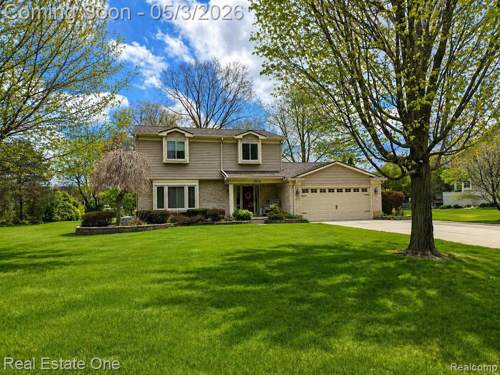 Welcome to 4656 Desert Bridge Court, a truly inviting located in Highland Township! Tucked away on a quiet cul-de-sac, this property offers the perfect blend of comfort, privacy, and everyday convenience. From the moment you arrive, you’ll appreciate the home’s charming curb appeal and well-maintained setting. Step inside to discover a warm and welcoming interior filled with natural light and thoughtfully designed living spaces. Whether you're hosting friends or enjoying a quiet evening in, the open layout creates an easy, comfortable flow throughout the home. The kitchen serves as the heart of the home, offering ample space for cooking, gathering, and making memories. Generous living and dining areas provide flexibility for both entertaining and daily living. Spacious bedrooms offer restful retreats, while the bathrooms are designed with both function and comfort in mind. Outside, you’ll find a peaceful setting perfect for relaxing or entertaining—whether it’s enjoying your morning coffee, hosting a summer barbecue, or simply unwinding at the end of the day. The location is ideal, offering a balance of tranquility while still being close to shopping, dining, parks, and major conveniences. If you’ve been looking for a place to truly feel at home, 4656 Desert Bridge Court is ready to welcome you. Don’t miss this opportunity to own a home that combines charm, comfort, and a fantastic location!