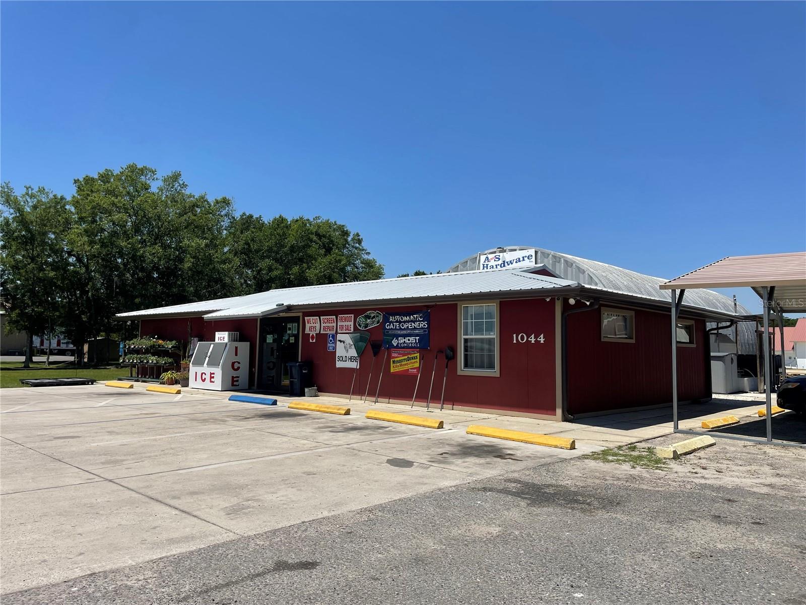 Under contract-accepting backup offers. Retail hardware store now available! Your one-stop shop for quality hardware, tools, and home improvement supplies. PRIME corner lot!! This versatile space offers endless possibilities, ideal for a wide range of retail establishments! Ample parking for customers with multiple access points from main roads!