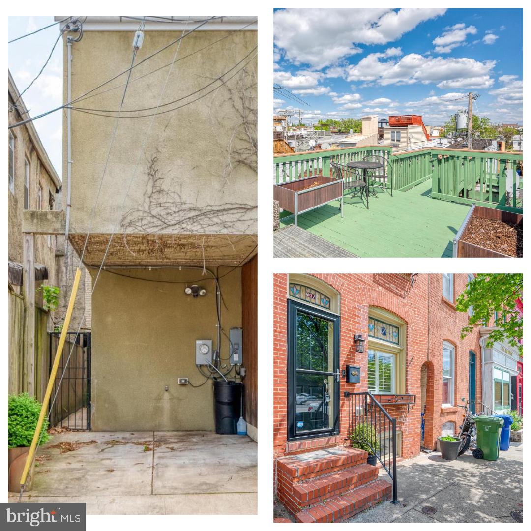 Prime location with rooftop deck and parking.  Features include wood floors throughout, a spacious living room and  dining area,  kitchen with granite counters, main level work from home office area, primary suite with  two closets and full bath, bedroom level laundry, hall access to rooftop deck with sweeping views, & covered off street parking.  Available immediately. Located steps from the Promenade!  Reach out for your appointment today.