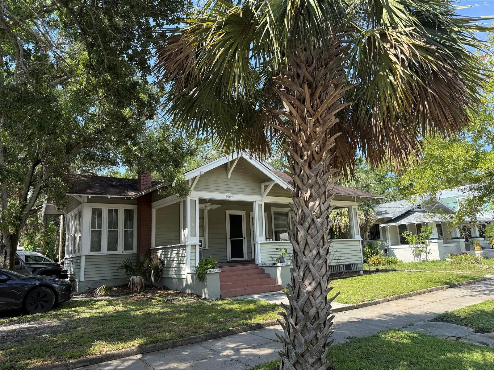 Amazing opportunity to customize your own personal estate on one of the LARGEST LOTS in Hyde Park!  The 0.34 acre property has 63 feet of frontage, 194 feet deep, and opens to 119 feet wide at the rear of the property.  This property is HIGH and DRY in Flood Zone X and has zero tree issues to expand this home and transform it to your Hyde Park Dream Home. The possibilities are endless to reconfigure and add onto the existing home (currently divided into a quadruplex), this amount of land in Hyde Park is unheard of, more than enough space to add a multi-car-garage for your exotic car collection, a guest house, a resort style pool, a grilling and entertainment pavilion, a pool house+++ and still have plenty of green space! Don't miss this incredible opportunity!