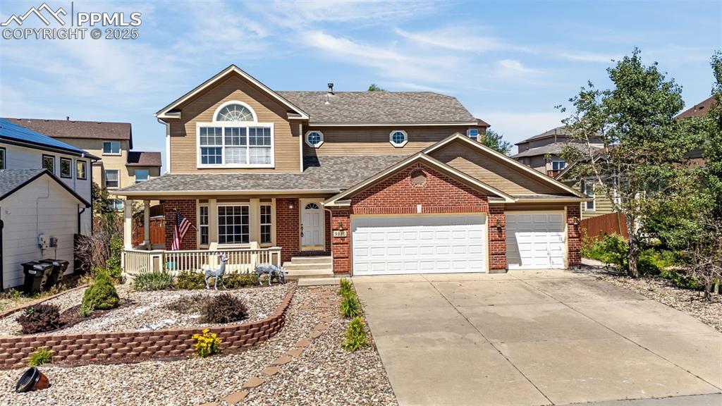 With nearly 4,000 square feet of thoughtfully designed living space, this spacious two-story home with a fully finished basement offers comfort, function, and versatility. The main level features a large formal living and dining room near the front of the home, as well as an expansive open-concept area that seamlessly connects the kitchen, casual dining area, and family room—complete with a cozy gas fireplace, perfect for everyday living and entertaining. An office on the main level offers flexibility and could easily serve as a guest bedroom.

Upstairs, you'll find a remarkably large master bedroom complete with a roomy five-piece ensuite bathroom and an oversized walk-in closet. Three additional guest bedrooms and a full bathroom complete the upper level. The finished basement provides even more space with an exceptionally large family room, a fifth bedroom, another full bathroom, storage space, and a utility room.

This ADA-accessible home also includes a main level laundry room and an attached 3-car garage. Outside, enjoy a low-maintenance yard with xeriscaping in the front and turf in the backyard. A greenhouse and a shed/playhouse offer added value and charm.