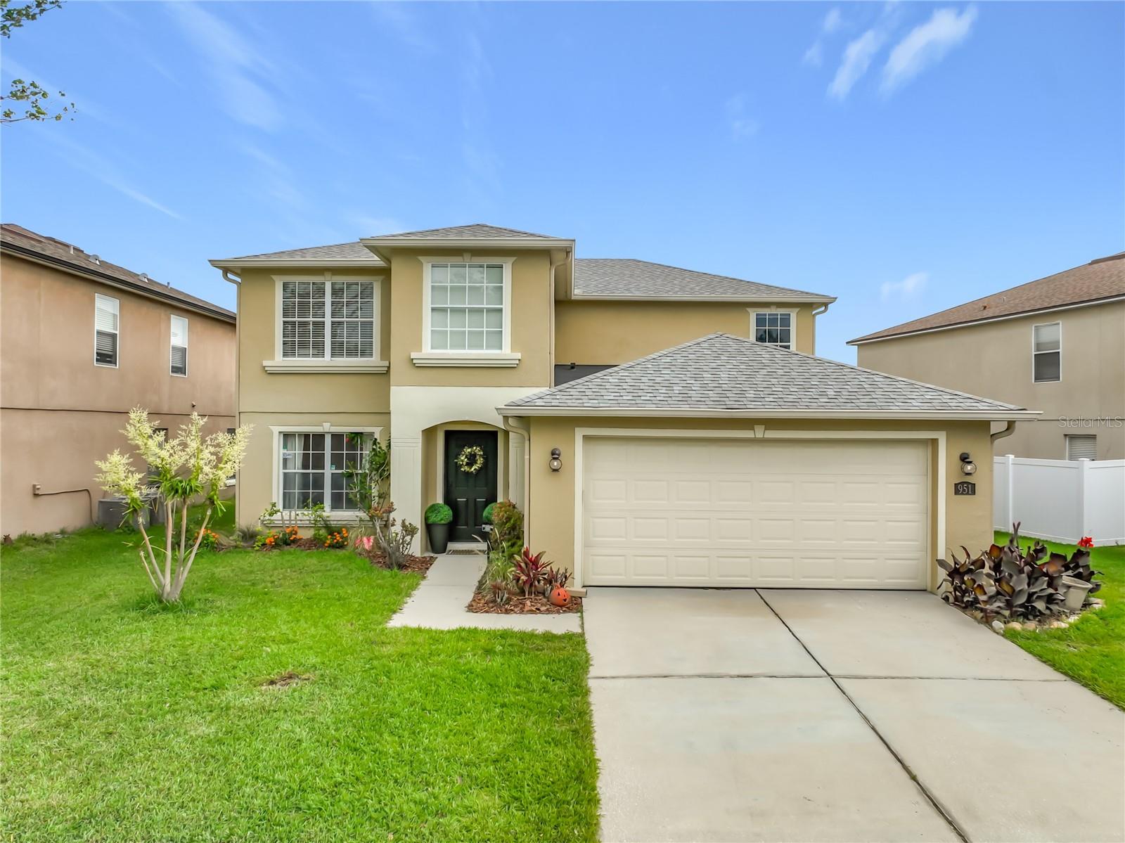 Welcome to this beautifully updated 4-bedroom, 2.5-bath pool home located in the highly sought-after Waterford Chase area of East Orlando. Offering the perfect blend of comfort, style, and major recent upgrades, this move-in ready home is ideal for both everyday living and entertaining. Step inside to find Pergo waterproof laminate flooring throughout both the main level and upstairs, creating a seamless, modern look with long-lasting durability. The interior has been freshly painted throughout, giving the home a bright and inviting feel from the moment you enter. The kitchen is a standout feature, showcasing upgraded granite and butcher block countertops that blend style and functionality—perfect for cooking, gathering, and hosting. The layout flows effortlessly into the main living areas, making entertaining easy and enjoyable. The primary suite is conveniently located on the main floor, offering privacy and comfort with easy access and a functional layout—ideal for a variety of lifestyles. Upstairs, you’ll find the remaining bedrooms along with a spacious loft area, perfect for a second living space, game room, media area, or home office setup. Step outside to your private backyard oasis, featuring a resurfaced pool completed just 2 years ago—perfect for enjoying Florida living year-round. Whether hosting or relaxing, this outdoor space is ready to impress. This beautiful home includes a newer roof replaced just 3 years ago, adding peace of mind for the next homeowner. Conveniently located near top-rated schools, shopping, dining, and major highways, this home offers the perfect combination of location, upgrades, and lifestyle.