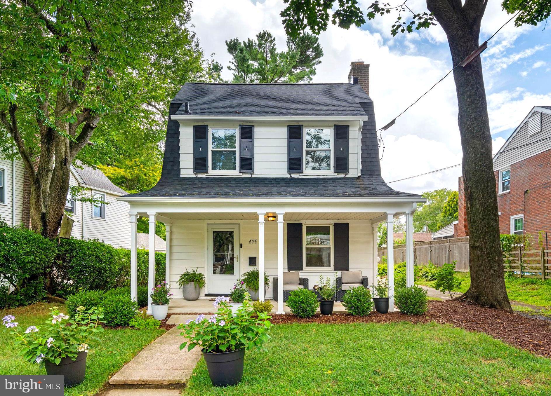Fall in love with this beautifully renovated gem in the heart of Ardmore Park! Tucked away on a picturesque, tree-lined street, this charming home offers the perfect blend of timeless character and modern updates. Enjoy an unbeatable location just a short stroll from vibrant downtown Ardmore and Suburban Square, where shopping, dining, and everyday conveniences are right at your fingertips.A welcoming front porch leads to a bright, open main level featuring newly refinished hardwood floors, oversized windows, custom moldings, and fireplace with shiplap detail. The dining room flows seamlessly into the stunning new kitchen, complete with quartz countertops, tile backsplash, stainless steel appliances, a gas cooktop with pot filler, abundant cabinetry, and a spacious pantry. A powder room, mudroom, and rear entry complete the first floor.Upstairs, you'll find three spacious bedrooms, including a primary suite with an ensuite half bath and closet, plus a beautifully updated hall bath. The newly finished basement adds valuable living space, perfect for a family room, home office, gym, or playroom.Step outside to enjoy the private backyard featuring a patio, garden and newly fenced in perfect for relaxing or entertaining. An attached one-car garage is also used for additional storage.Major improvements include a newer roof, HVAC, plumbing, updated electrical, all-new bathrooms, fresh interior and exterior paint, new kitchen, a finished basement, new fencing, and landscaping.Don't hesitate to make this storybook home, your new reality!