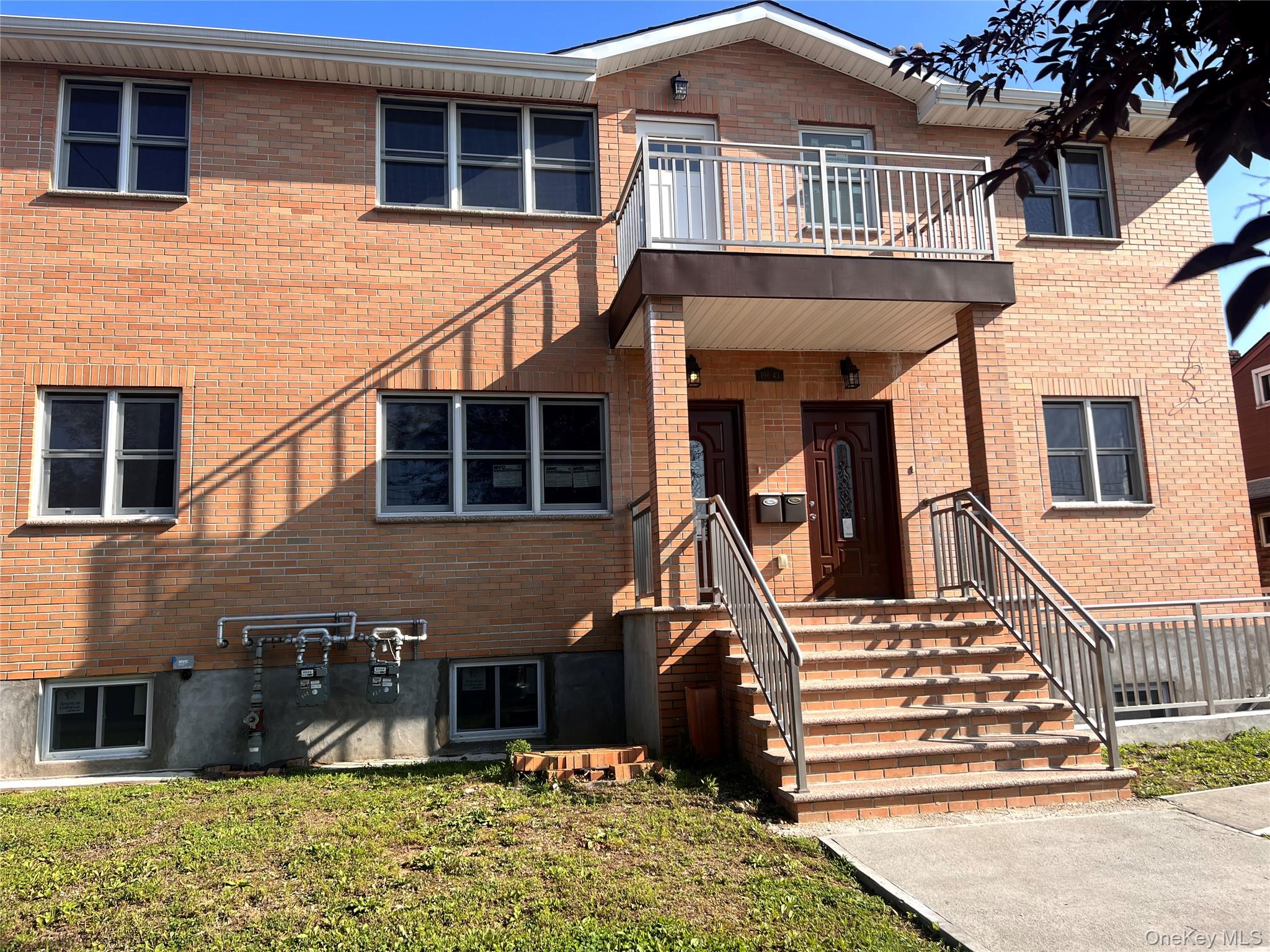 Welcome to 196-43 45th Road, an absolute rare gem nestled in one of the most quiet, safe, and highly sought-after residential pockets of Queens, NY 11358. Perfect for savvy investors,  or primary buyers looking for premium rental income to supplement their mortgage, this exceptionally spacious, well-maintained Multi-Generational  Living offers unparalleled scale and endless layout flexibility.? Key Property HighlightsOversized 6,000 Sq Ft Lot: A rare find in New York City! This massive plot features a park-like footprint offering exceptional privacy and premium space for outdoor entertainment.Generous 3,600 Sq Ft Interior Living Space: Spread effortlessly across the first and second floors, featuring bright, sun-drenched layouts with great flow.Outdoor Living Oasis: Enjoy beautiful front and back private balconies, perfect for your morning coffee or evening relaxation.Fully Finished Walk-Out Basement: Massively versatile lower level equipped with dual access—featuring both front and back interior staircases for ultimate convenience, privacy, and structural separation.  Situated on a tranquil, highly peaceful tree-lined street just steps away from Francis Lewis Boulevard. Enjoy the perfect blend of suburban serenity and urban accessibility:Transit Friendly: Seamless commuting options with immediate access to local and express NYC bus lines.Daily Conveniences: Steps away from premier local supermarkets, multi-cultural dining, shopping hubs, and community parks.Don't miss the opportunity to own a property of this immense scale, lot size, and income potential in one of Queens' best neighborhoods! Schedule your private showing today.