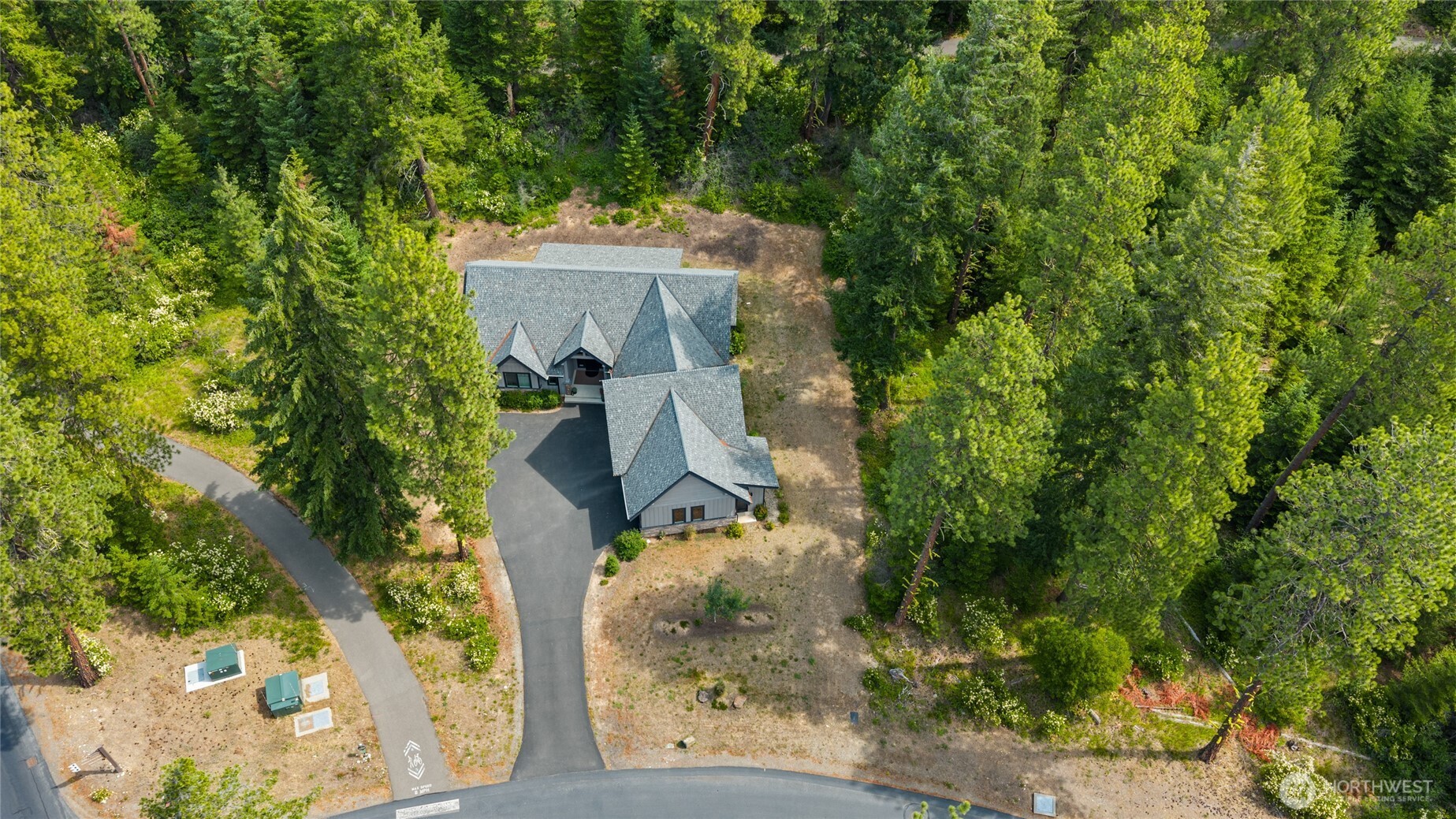 Enjoy exceptional privacy with no neighboring homes to the side or rear, creating your own peaceful mountain retreat.