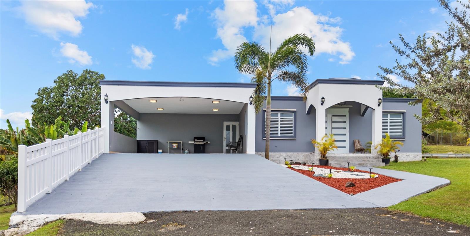 Mountain retreat in Morovis currently operating as a short-term rental (STR) with a positive performance history (financials available to qualified buyers). Modern, well-kept residence on 3.13 acres, mostly level and surrounded by nature—bordered by a river, offering privacy and a truly unique setting. Features a pool and great outdoor living areas, plus ample parking and convenient access. Appraisal available for reference. Ideal to use as a primary residence or continue operating as an STR.