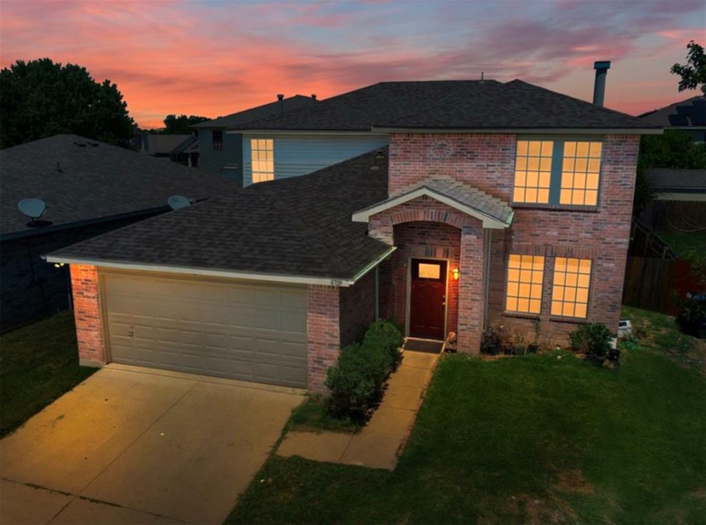 Welcome to this wonderfully maintained 4-bedroom, 2.5-bath home in the sought-after Hunters Creek and Summer Creek Ranch area, zoned to Crowley ISD. This traditional two-story brick home offers style, comfort, and a prime location just minutes from Chisholm Trail Parkway, with a new HEB and Target coming soon less than 2 miles away. Fresh paint and carpet were added this week—be the first to enjoy it!
Inside, an open, light-filled floor plan features neutral paint, tile flooring, and a versatile front room perfect for an office or dining. The spacious living room with a brick fireplace flows into the updated kitchen with granite counters, subway tile backsplash, stainless steel appliances, and a breakfast bar, ideal for entertaining.

The downstairs owner’s suite boasts a large walk-in closet and spa-like bath with dual sinks, soaking tub, and separate shower. Upstairs, three bedrooms and a full bath provide plenty of space for family or guests.
Enjoy low energy bills with owned solar panels, relax in the private fenced backyard, and take advantage of neighborhood amenities including a pool, playgrounds, trails, and green spaces.
Highlights include: 4 Bedrooms, 2.5 Baths, 2-Car Garage, 2,551 sq. ft, Updated kitchen with generous countertop space and stainless steel appliances, Solar panels for energy savings, Community pool, parks, and trails, Minutes to shopping, dining, and commuter routes

Schedule your private showing today and submit your best offer by Sunday, Sep. 14 at 5:00 PM!