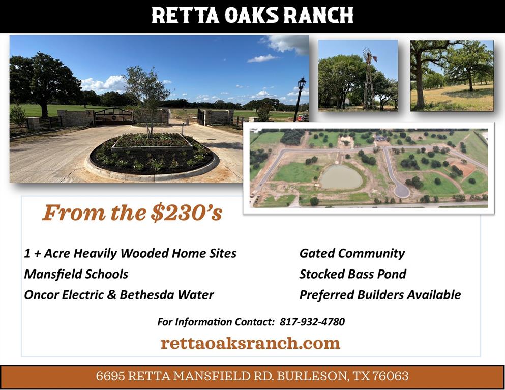 6695 Lot 1 Retta Mansfield Road