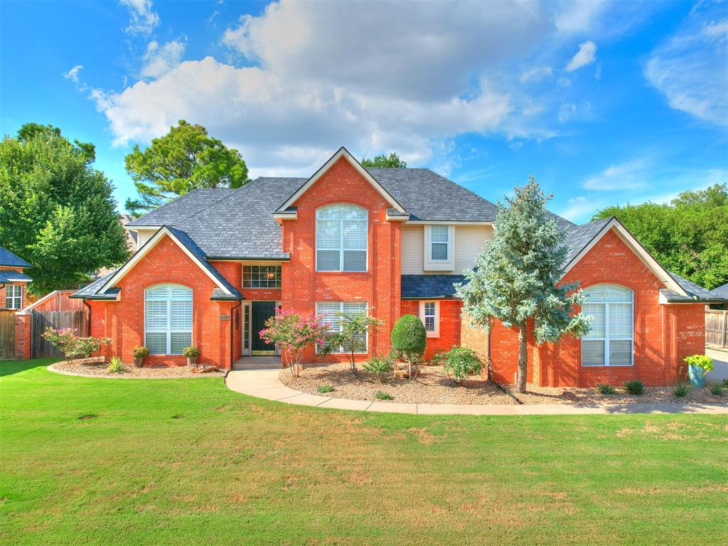 Welcome to this stunning 4-bedroom, 4.5-bath home in West Norman’s highly desired Shadowridge neighborhood. With 3,020 sq. ft. of thoughtfully designed living space, this two-story beauty offers the perfect combination of comfort and functionality. Step through the front door and be greeted by warm wood flooring and soaring ceilings in the entryway that create an immediate sense of space and elegance. The study is located at the front of the home, providing tons of natural light through large windows. The main floor also features the private primary suite, complete with a spacious en-suite bath, while the remaining bedrooms are located upstairs—each with its own full bathroom, offering privacy and convenience for family and guests. The heart of the home is easily the kitchen with abundant cabinetry for storage, a wall oven and microwave, and a center island with cooktop that makes meal prep easy. The formal dining area is breathtaking with a modern chandelier and built in cabinets for additional storage.  Upstairs, you’ll find a versatile bonus area—ideal for a media room, playroom, or second living space. Every detail has been designed for convenience, including a 3-car side-entry garage for ample parking and storage. Nestled in a neighborhood known for its mature trees and established charm, this home offers a peaceful setting within the highly acclaimed Norman School District. Enjoy quick access to shopping, dining, parks, and all that West Norman has to offer.
