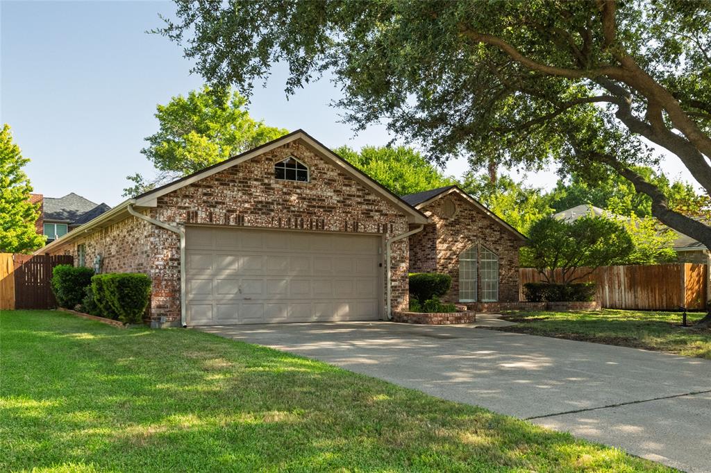 Beautifully Updated 3 Bedroom plus Study in Trophy Club. Large Living and, or Dining area near Entry.  Family Room with Fireplaece & Built-in Dry Bar with View of  Back Yard.. Updates throughout including Interior Paint, Blinds, Granite in Kitchen & Baths, White Cabinets in Kitchen & Baths, Luxury Vinyl & Tile Floors, no carpet.  Primary Bedroom with Ensuite offers Large Shower, Dual Sinks, Updated Fixtures & Two Closets. Study could be converted to a 4th bedroom or Hobby Room. Updated Lighting throughout. Laundry Room has Sink & Cabinets. Refrigerator Stays.  HVAC replaced in 2024, Roof replaced in 2021.  Built-in Cabinets in Garage.  Use of Community Pool at additional Charge. Trophy Club Golf Course, Club House & Pool requires a Membership.  Located near Schools, Shopping, Restaurants & Medical Facilities.  All information is deemed reliable, but not guaranteed; Buyer or Buyer's Agent to Verify.