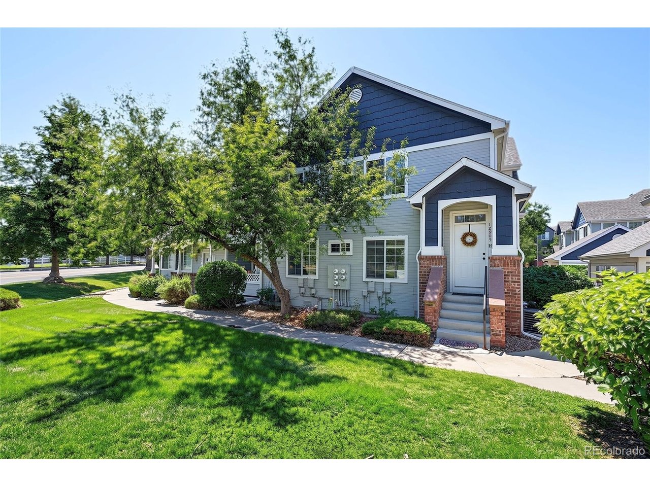 Condo in a well-run, well-funded HOA that stays warrantable it's a real asset! And this one truly is! Don't miss this exceptionally maintained and managed Hunter's Glen community and come see this penthouse property that truly shines! Greeted by vaulted ceilings and an open concept, the warm, neutral color palette and timeless finishes will pair perfectly with any design taste. As your eyes sweep across the room, you'll be enamored by the gas fireplace, high ceilings, and the glow of a spacious kitchen complete with refinished cabinets, black hardware and stainless steel appliances. Updated lighting fixtures and door hardware throughout. This spacious home offers 3 bedrooms and 2 full bathrooms, including a primary suite with en-suite bath and walk-in closet. West facing covered balcony off the living area offers a large private storage unit, that's a bonus to the ample storage throughout the rest of the home. Furnace/AC 2013, Hot Water Heater (2023), Electrical Panel (2013). Washer and dryer included. HOA replaced all roofs, gutters and exterior paint in 2024. Low HOA fees! Amenities include pool, hot tub, and ample additional parking. Spend time at the Hunters Glen community lake, pool, or enjoy the great walking paths nearby. Less than a mile to the Eastlake Light Rail Station - take the N line all the way downtown! Walk to Hunters Glen Elementary and Century Middle Schools. Easy access to I-25, minutes to shopping at the Premium Outlets, Thorncreek Golf Course, Top Golf, dining, and much more! Don't miss this fantastic floor plan in Hunter's Glen community! VIRTUAL TOUR: https://www.youtube.com/watch?v=aj41vQBjO3s