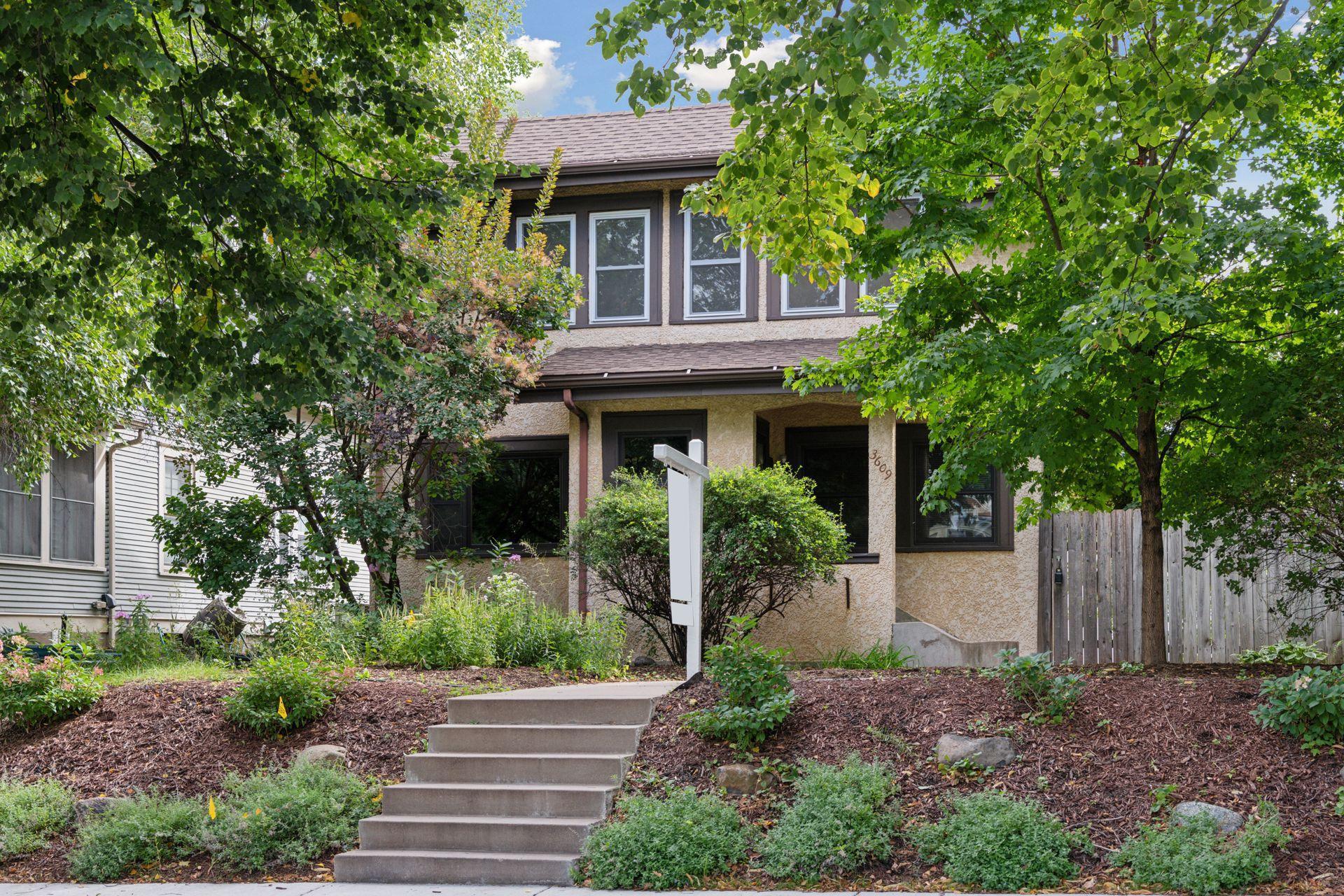 Offers will be reviewed on Sunday 6pm. Charming turn of the century King Field lovingly cared for  1 1/2 story features 3 bedrooms, w/ option of having primary bedroom on 1st or on 2nd floor, office/nursery/flex room off larger 2nd floor bedroom, main floor addition that provides 3/4 bath and mudroom, a rare treat for homes this age.  Original woodwork intact, gorgeous.  Roof 3 years old, boiler 4 yrs. old, fridge 1 yr, dishwasher 2 yrs.  Newer garage built by previous owners. Walk to all the fun at the lakes and Uptown, and all the local eateries, South Nicollet and East Harriet, easy access to 35W, bussing via Lyndale.  Quick close possible.